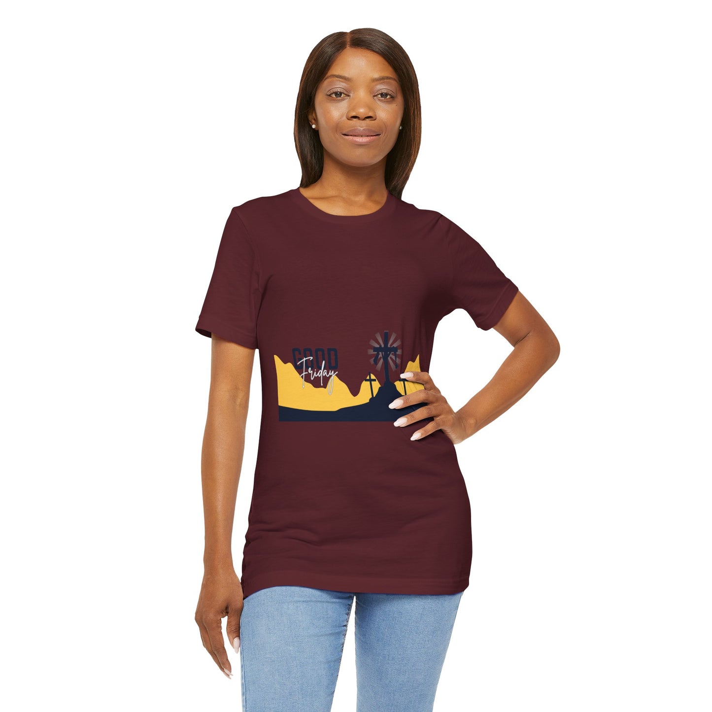Good Friday Cross Tee – Christian Easter Religious T-Shirt