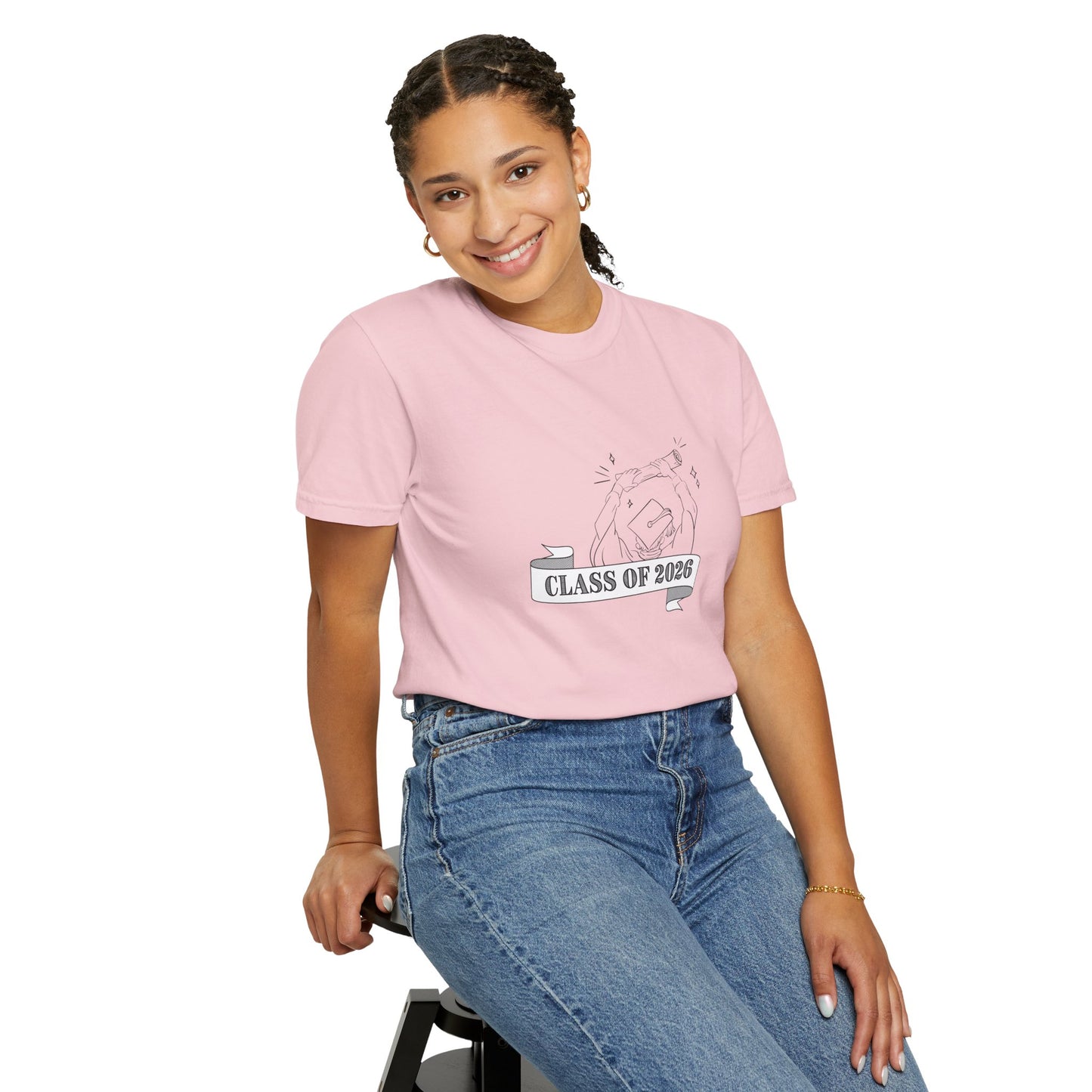 Class of 2026 Graduation T-Shirt — Cap & Banner Senior Tee