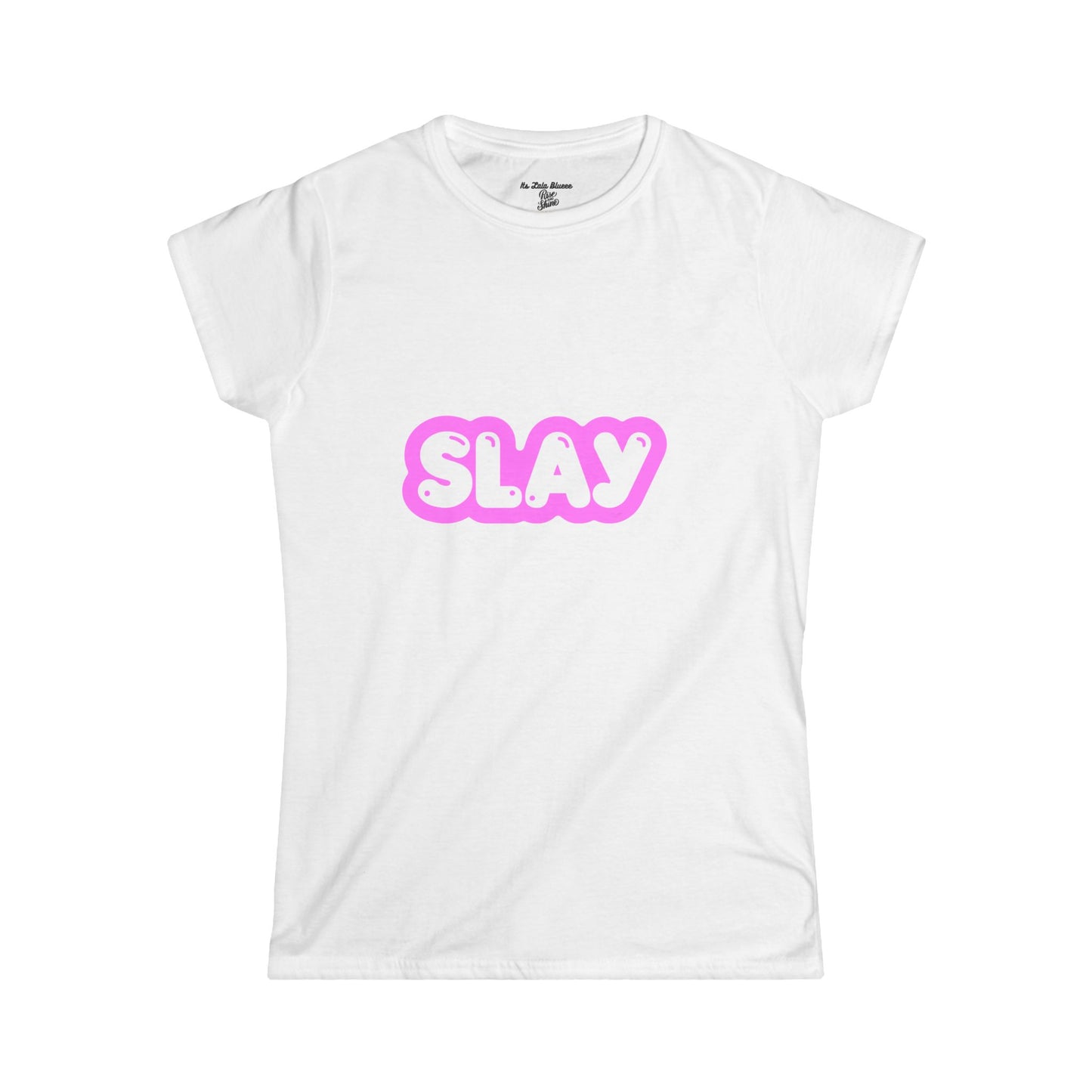Slay Pink Bubble Graphic Tee