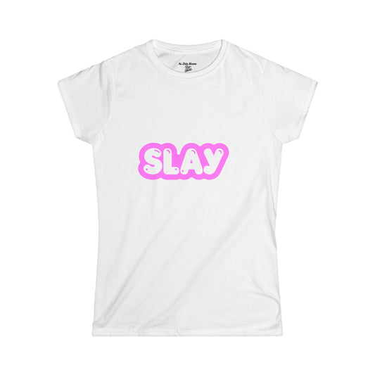 Slay Pink Bubble Graphic Tee