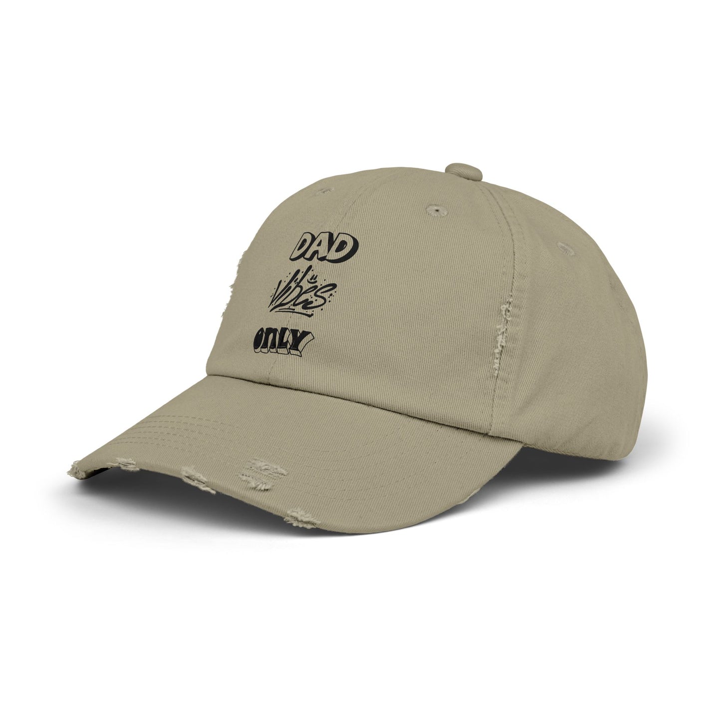 Dad Vibes Only Distressed Cap