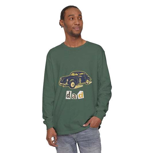 Vintage Car "dad" Long Sleeve T-Shirt