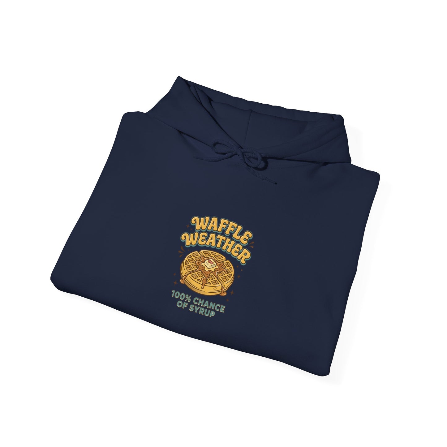 Waffle Breakfast Hoodie | Vintage Food Graphics, Retro Diner Style