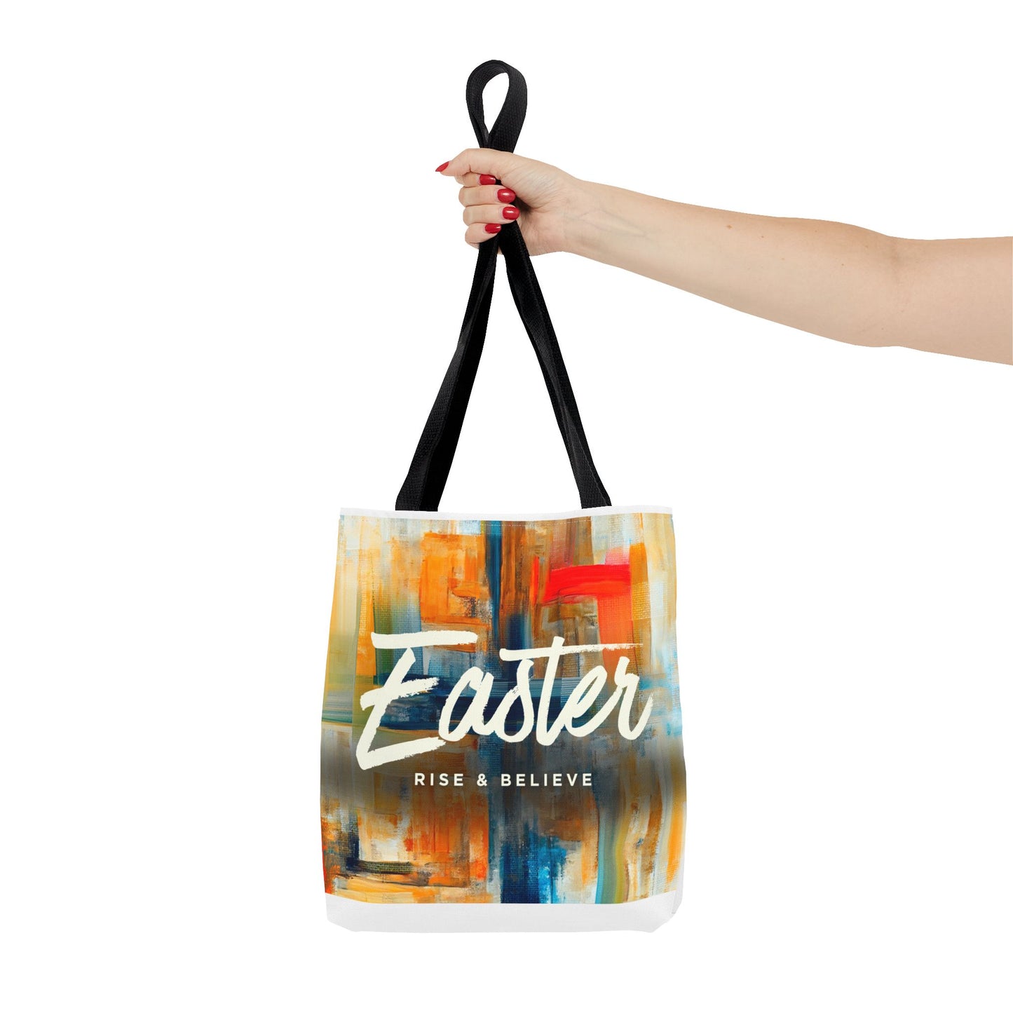 Easter Abstract Art Tote
