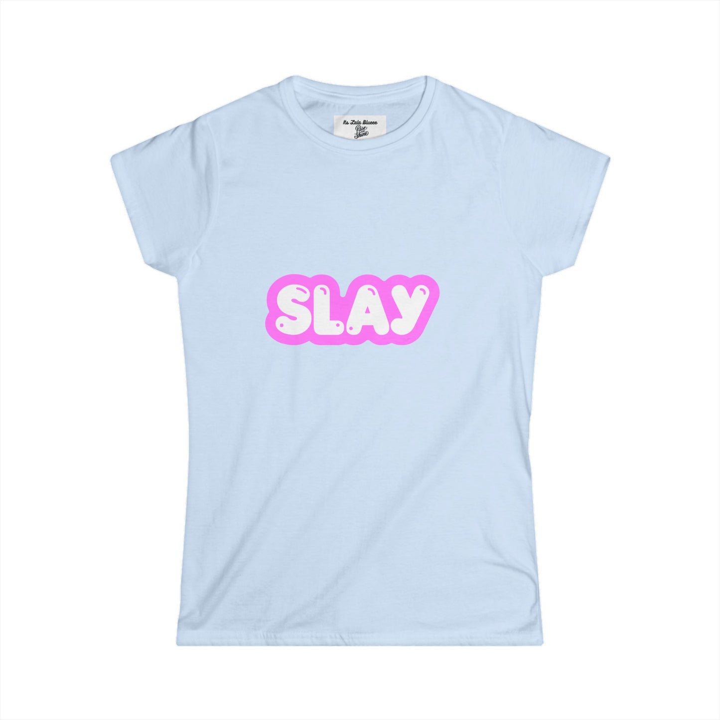 Slay Pink Bubble Graphic Tee