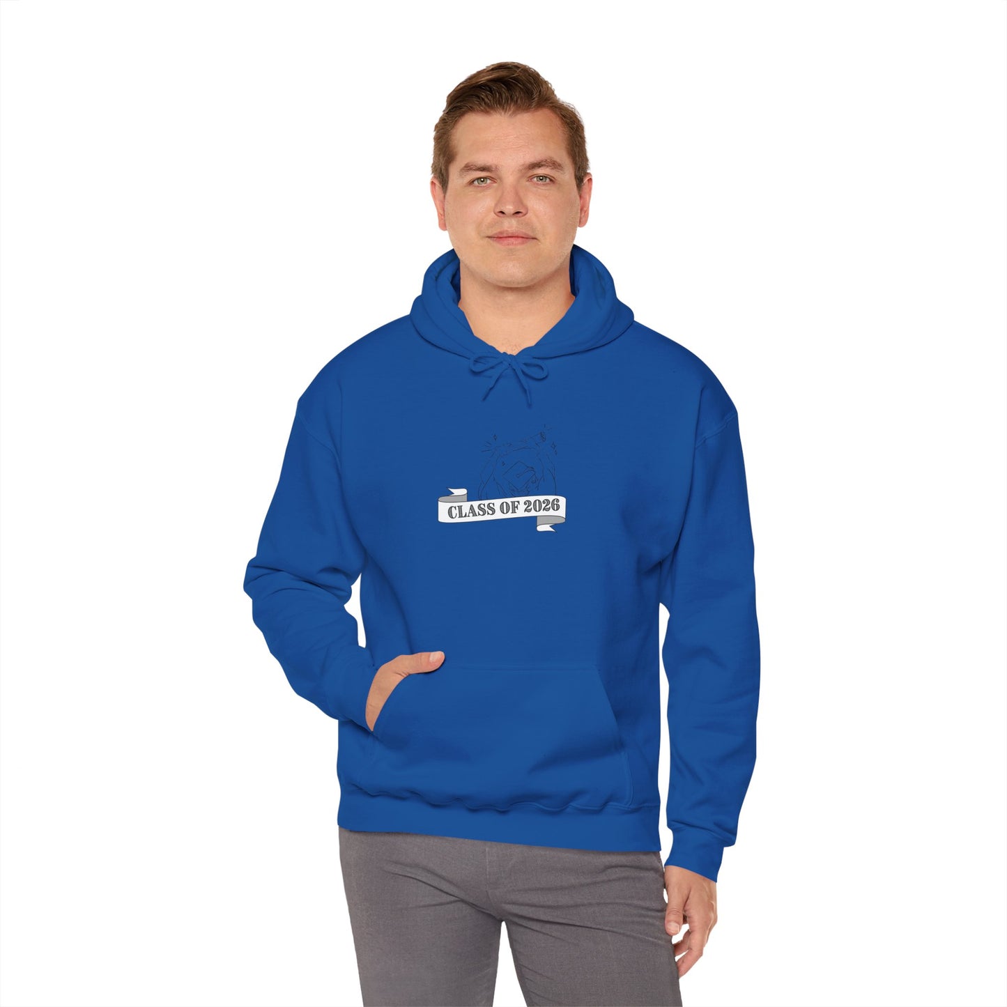 Class of 2026 Hoodie — Minimal Graduation Sweatshirt