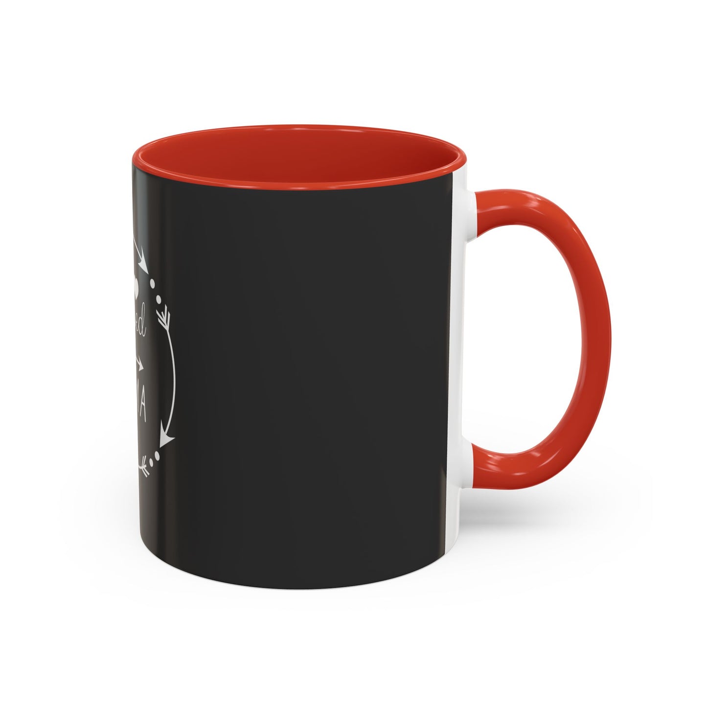 Blessed Mama Accent Coffee Mug – Black 11/15oz Gift for Moms