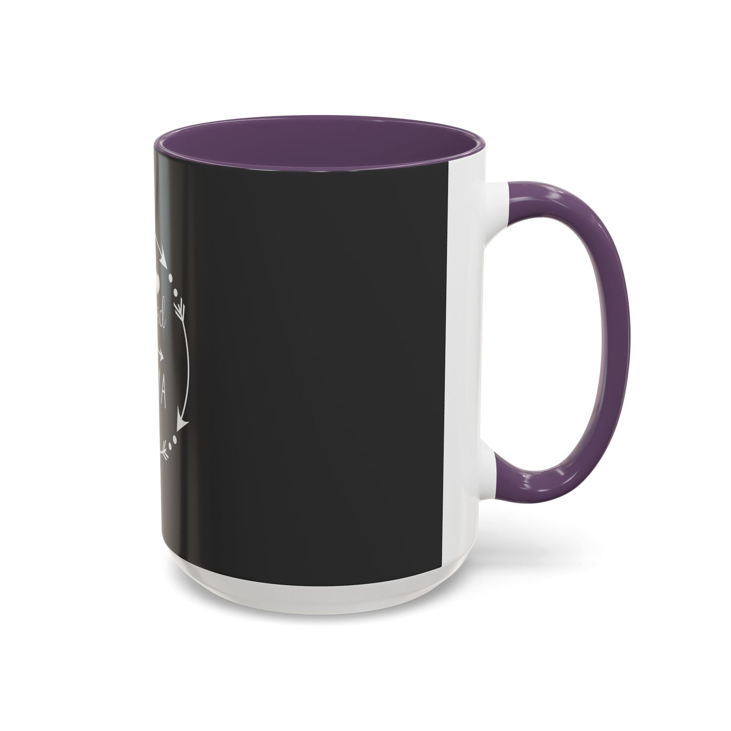 Blessed Mama Accent Coffee Mug – Black 11/15oz Gift for Moms