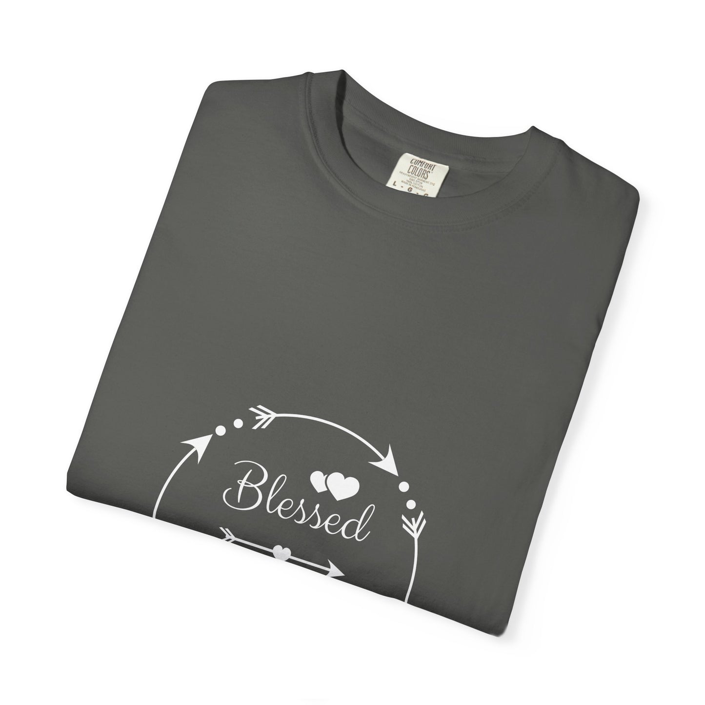 Blessed Mama T-Shirt – Floral Wreath Mother's Day Gift