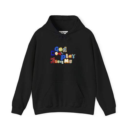 God on My Side Hoodie — Colorful Playful Faith Pullover