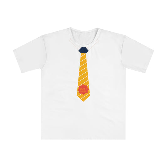Funny Father's Day T-Shirt, Loose Fit Graphic Tee, Gift for Dad, Casual Summer Shirt, Tie Design Shirt