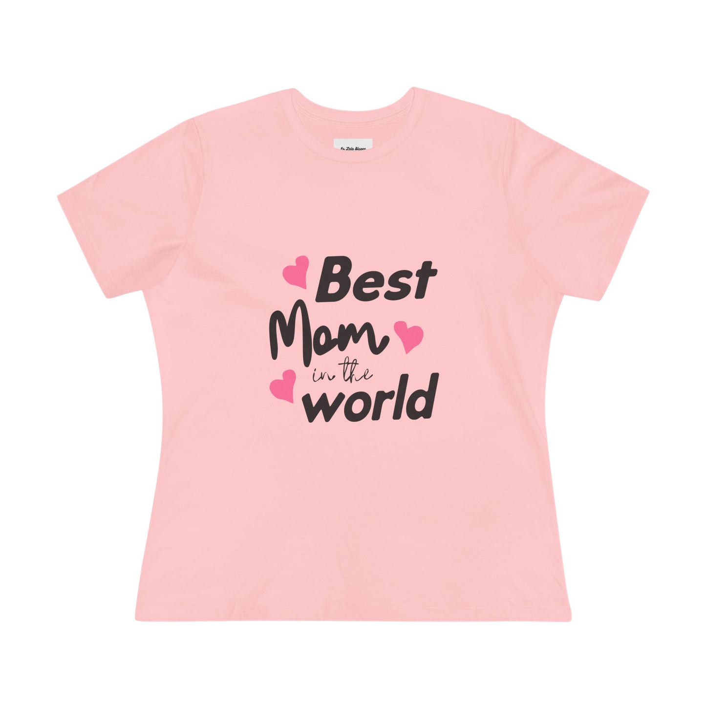 Best Mom in the World Women's Cotton Tee - Perfect Gift for Mother's Day