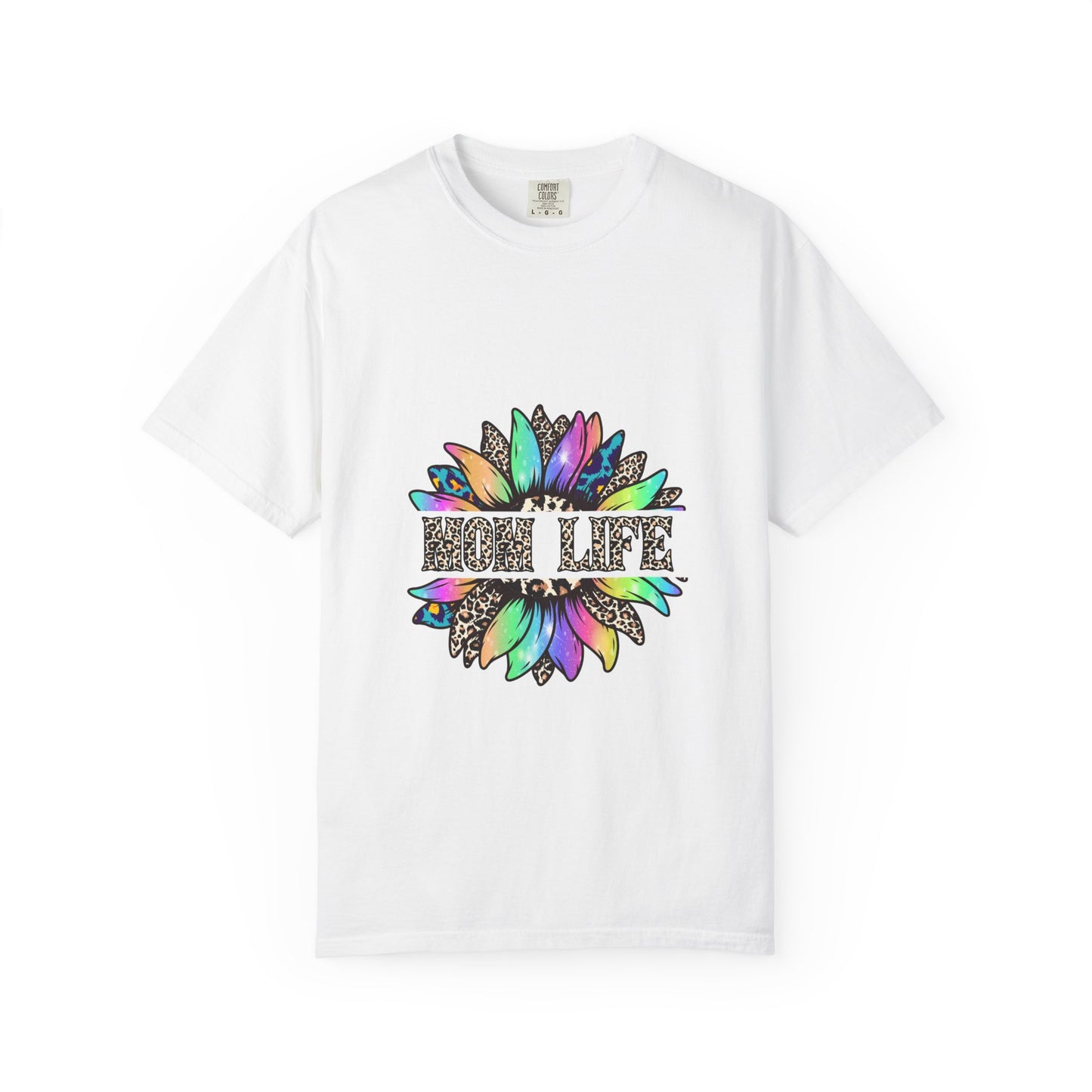 High Life Floral T-Shirt — Colorful Mandala Graphic Tee