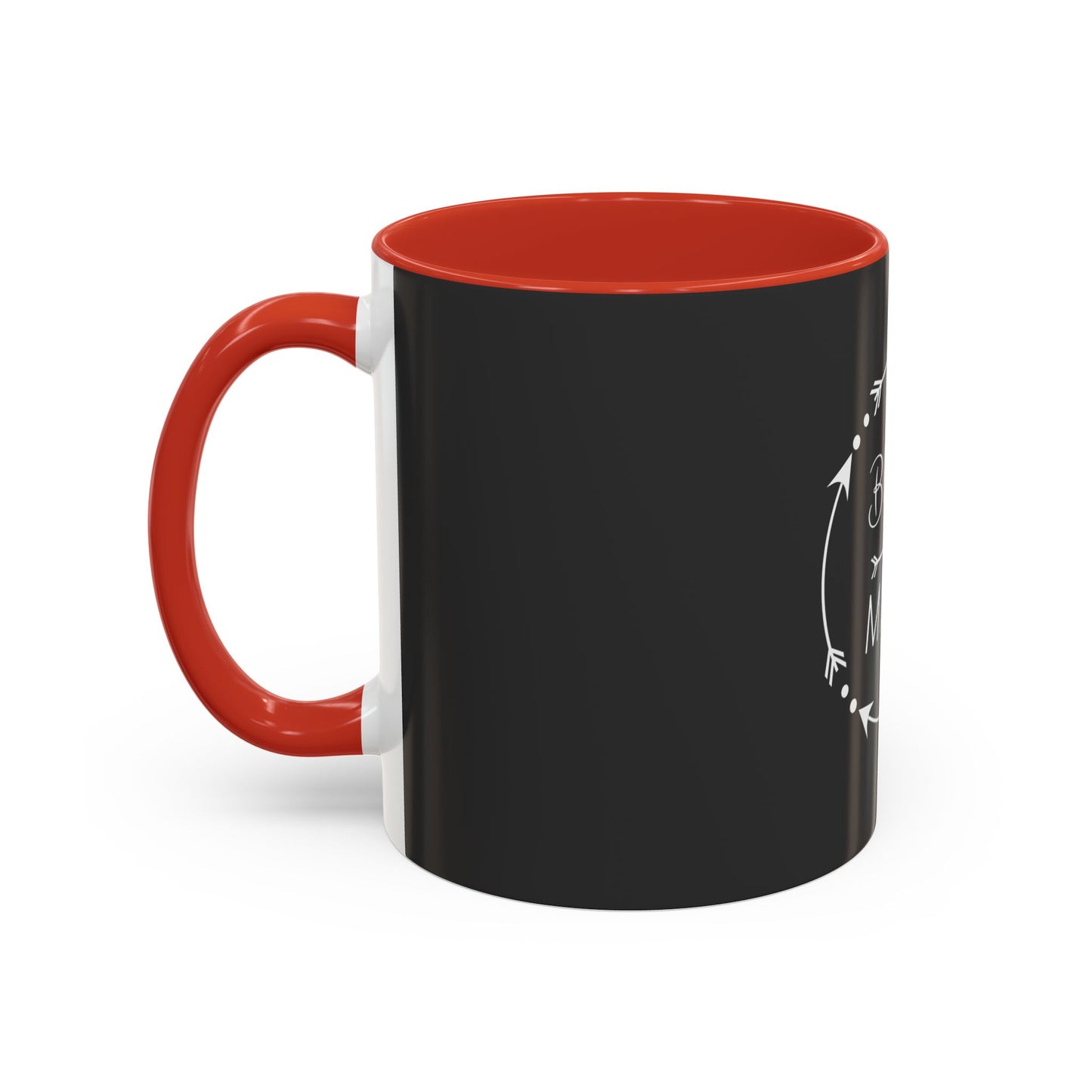 Blessed Mama Accent Coffee Mug – Black 11/15oz Gift for Moms