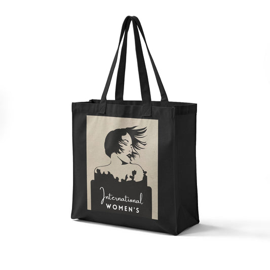 International Women's Canvas Grocery Tote — Feminist Market Bag