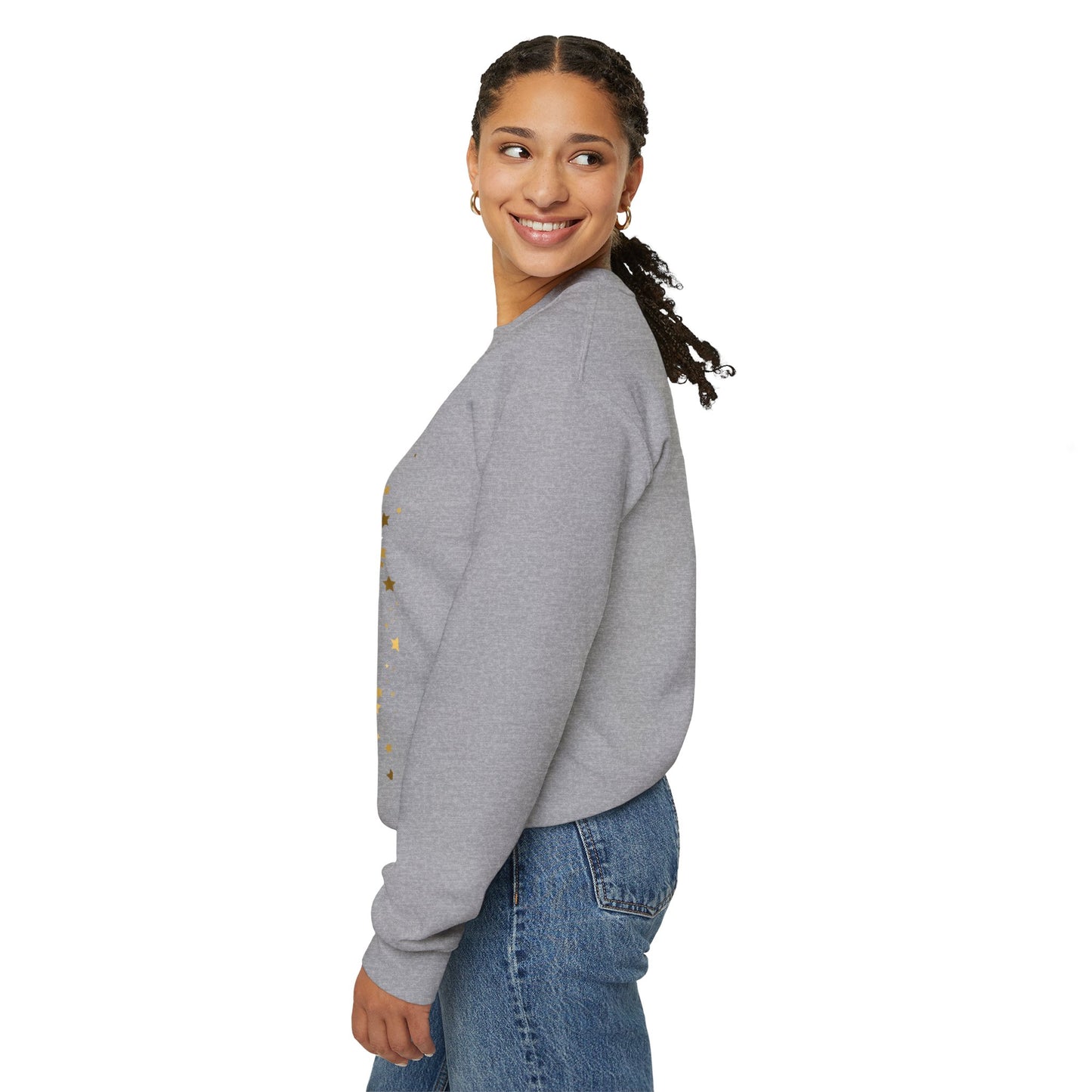 Mom Forever My Wow Crewneck Sweatshirt — Mother's Day Gift, Sparkle Crown Design