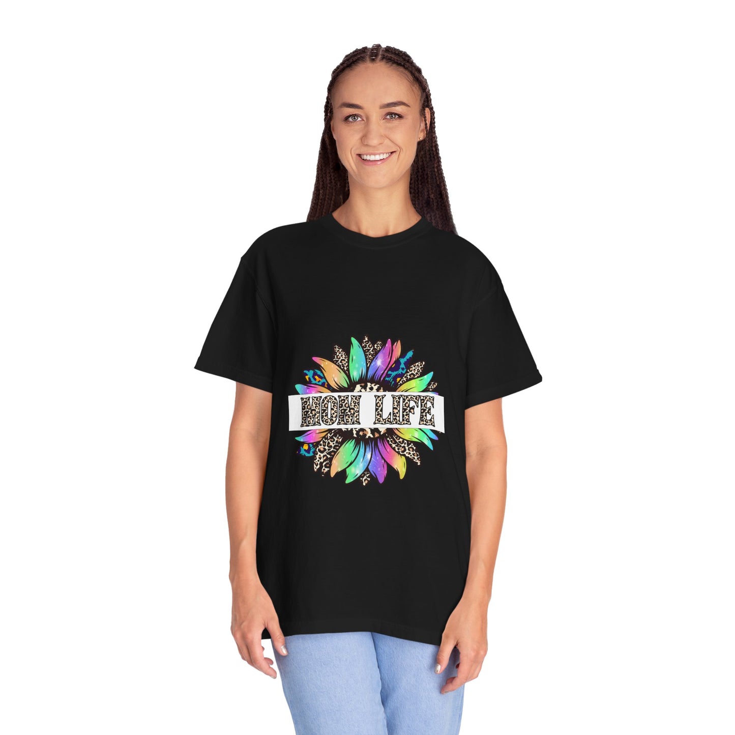 High Life Floral T-Shirt — Colorful Mandala Graphic Tee