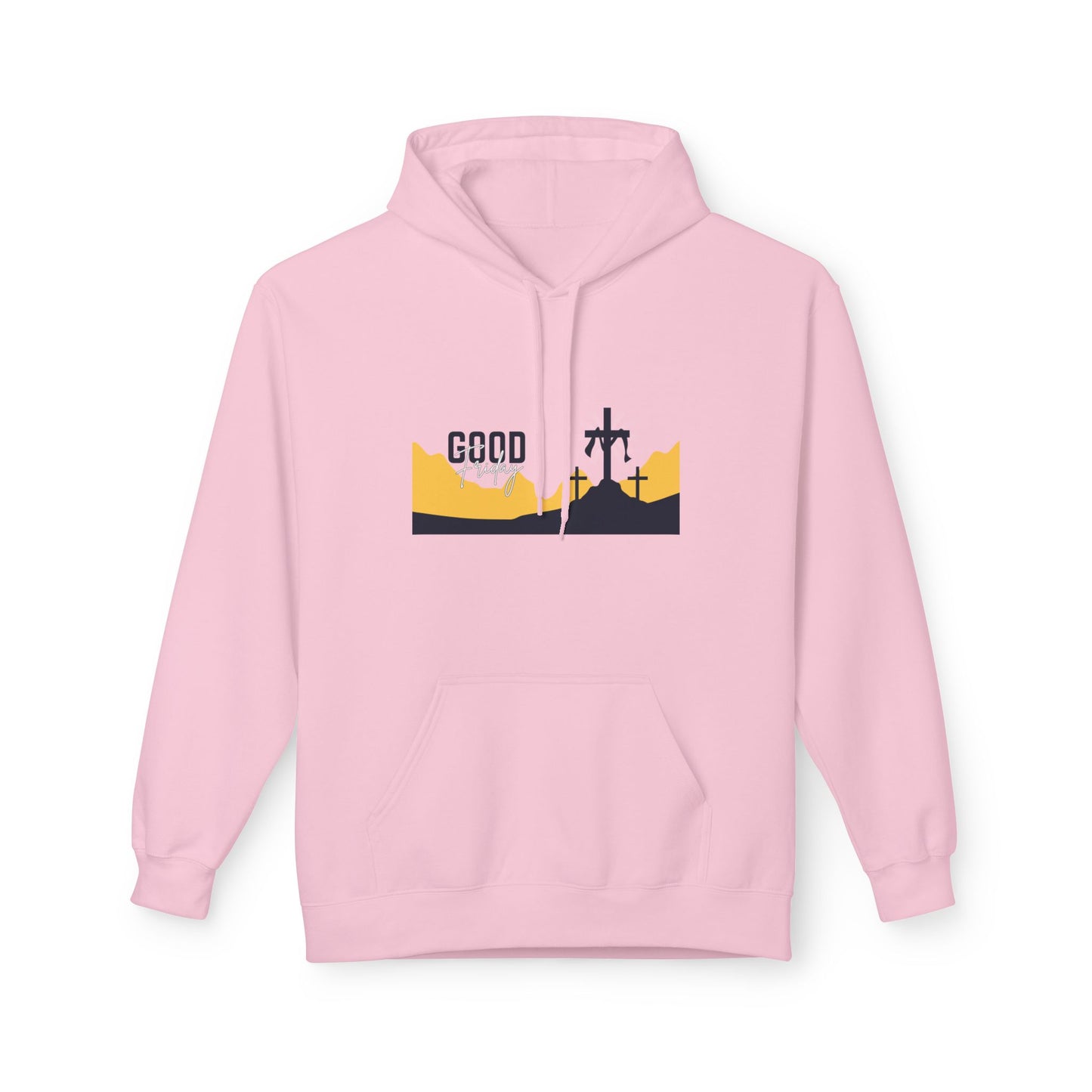 Good Friday Cross Hoodie — Christian Easter Religious Pullover