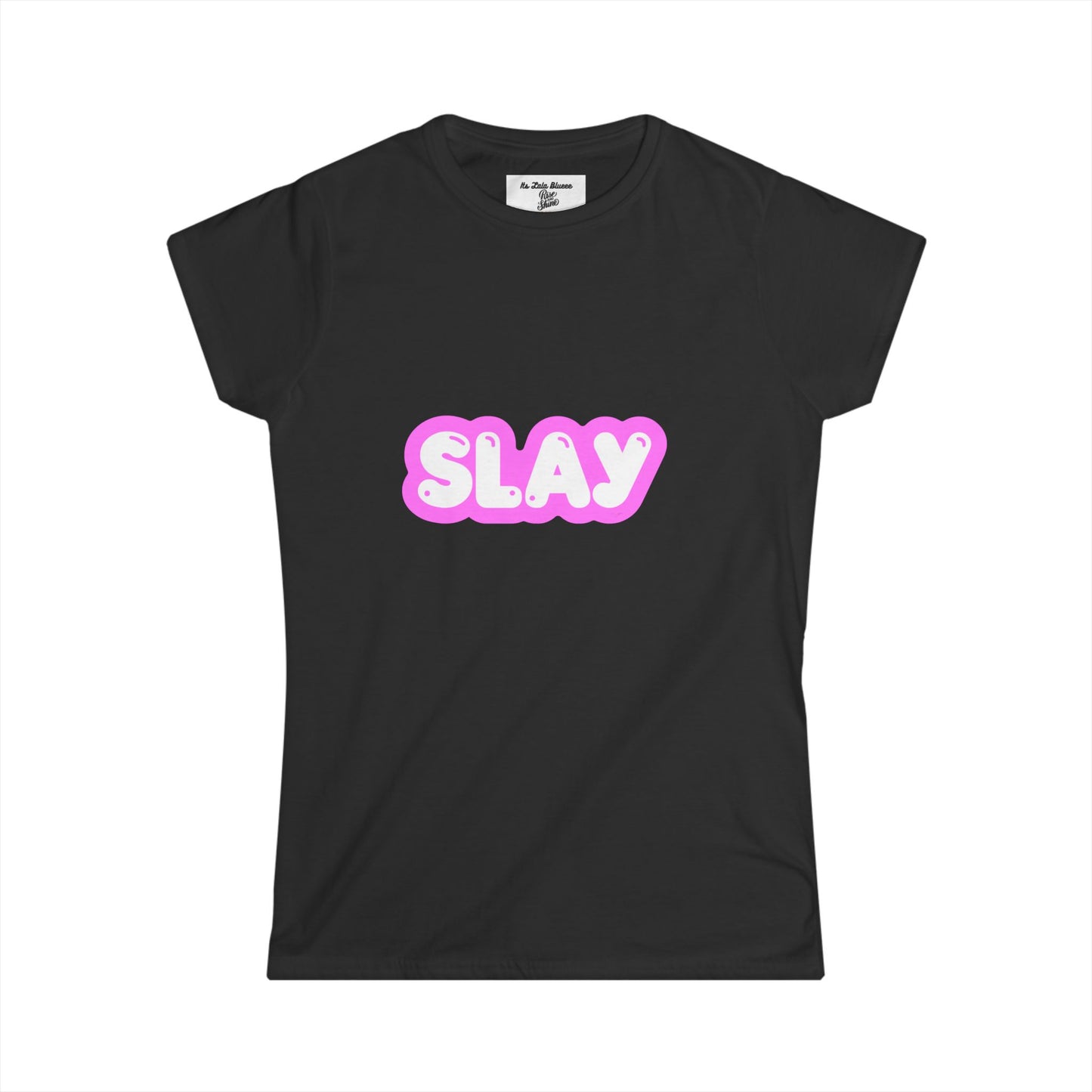 Slay Pink Bubble Graphic Tee