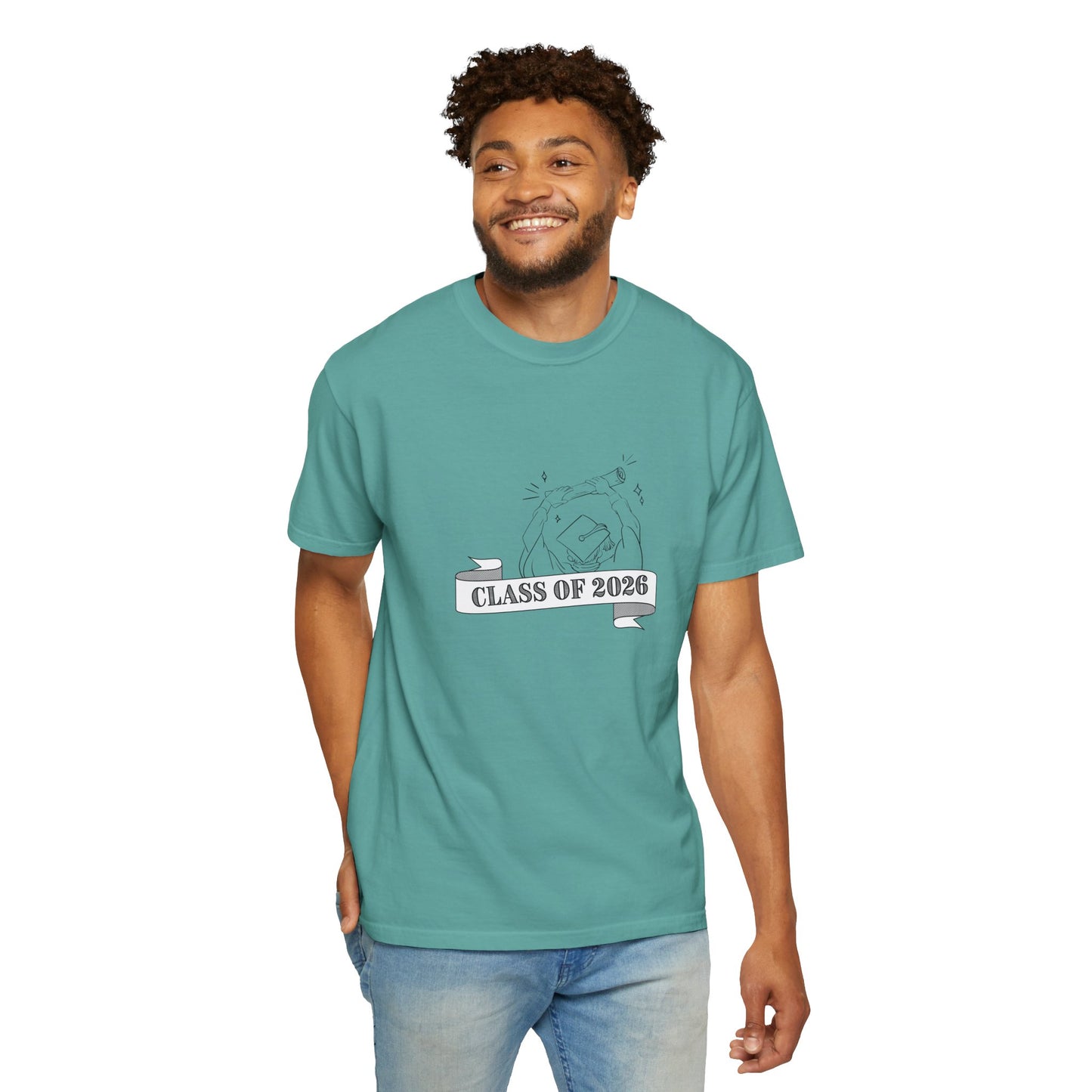 Class of 2026 Graduation T-Shirt — Cap & Banner Senior Tee