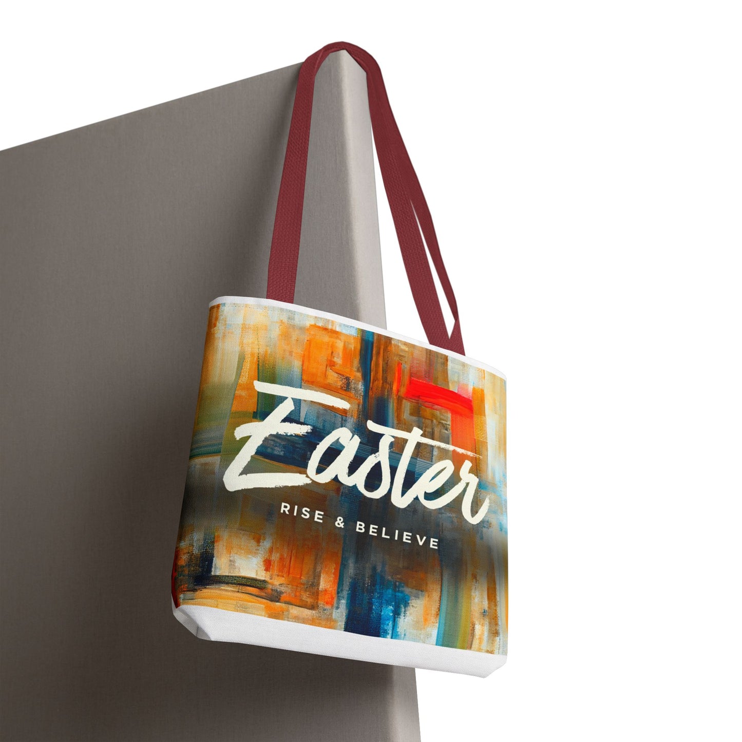 Easter Abstract Art Tote