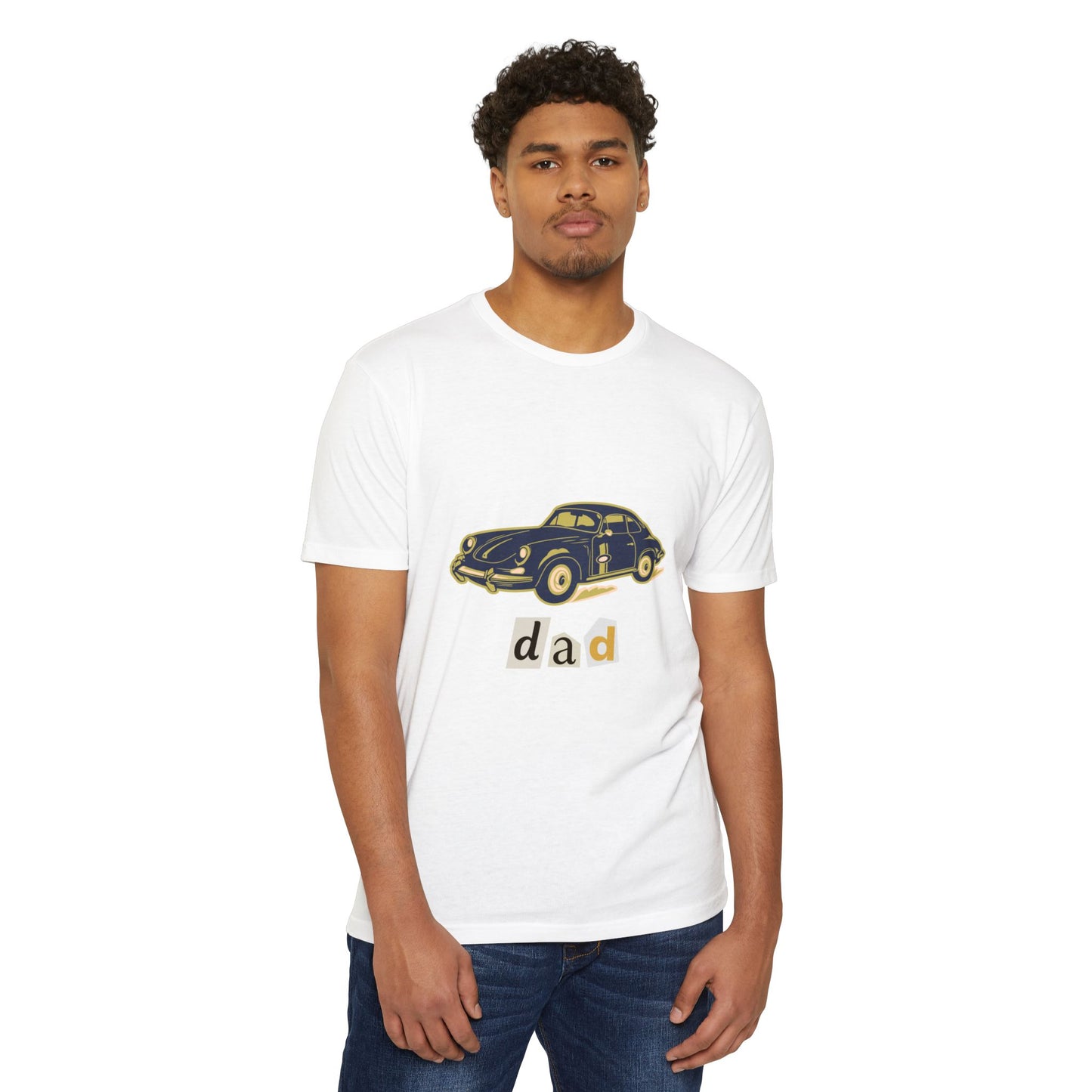 Vintage Car “dad” T‑Shirt — Retro Classic Car Dad Tee (Father’s Day Gift)