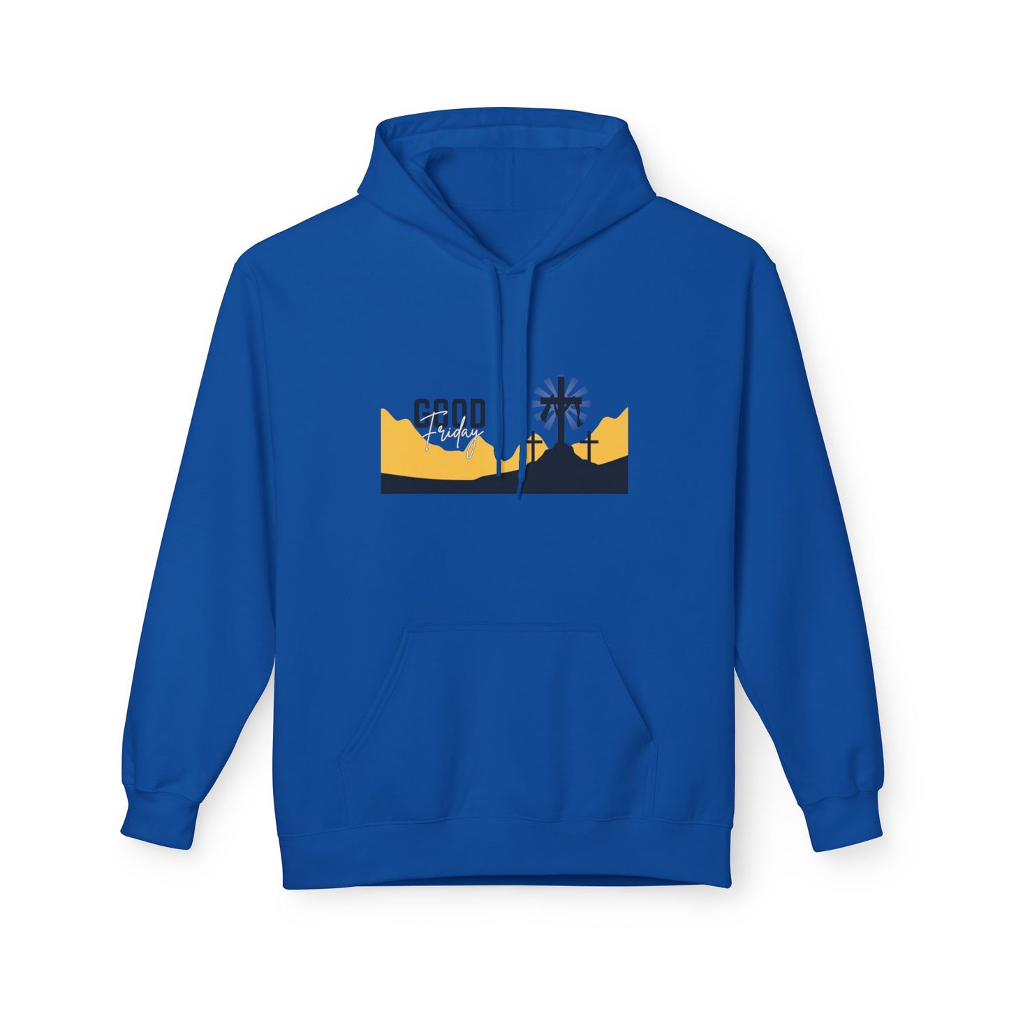 Good Friday Cross Hoodie — Christian Easter Religious Pullover