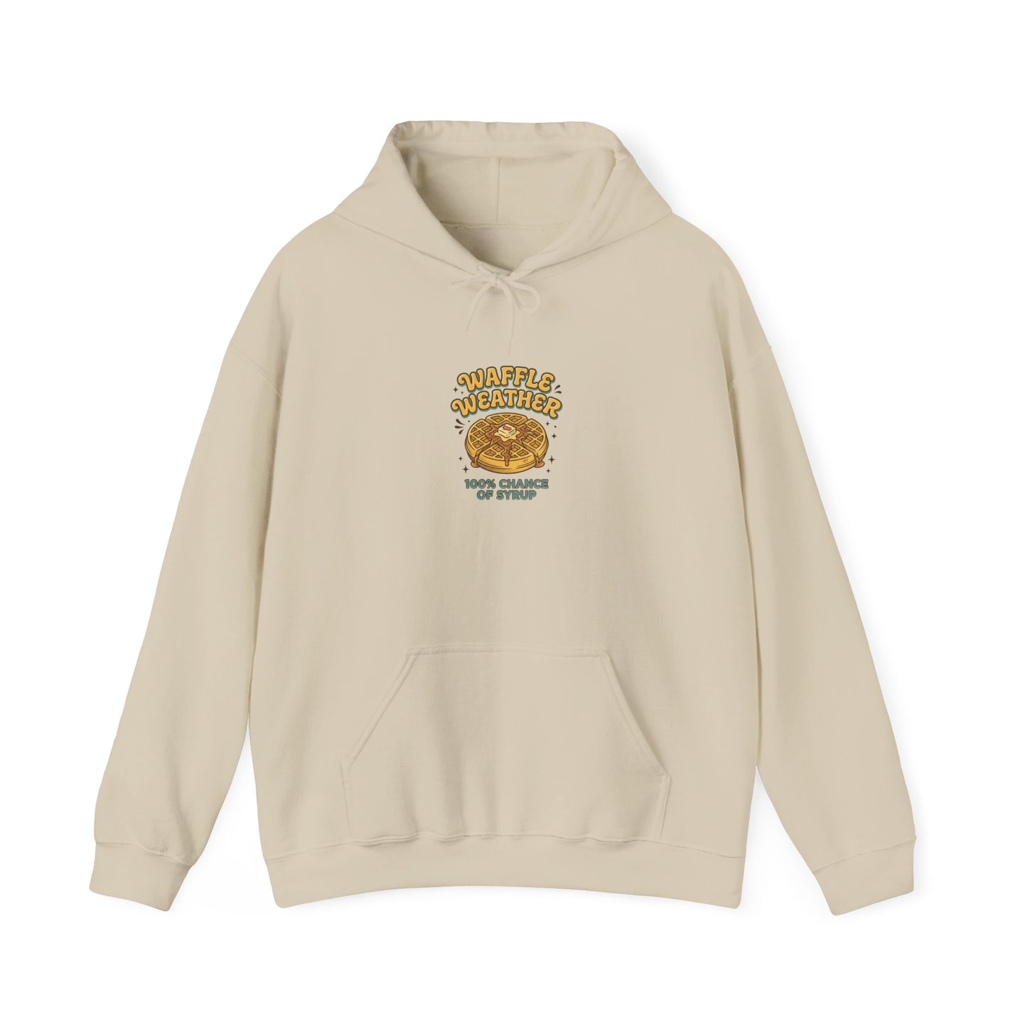Waffle Breakfast Hoodie | Vintage Food Graphics, Retro Diner Style