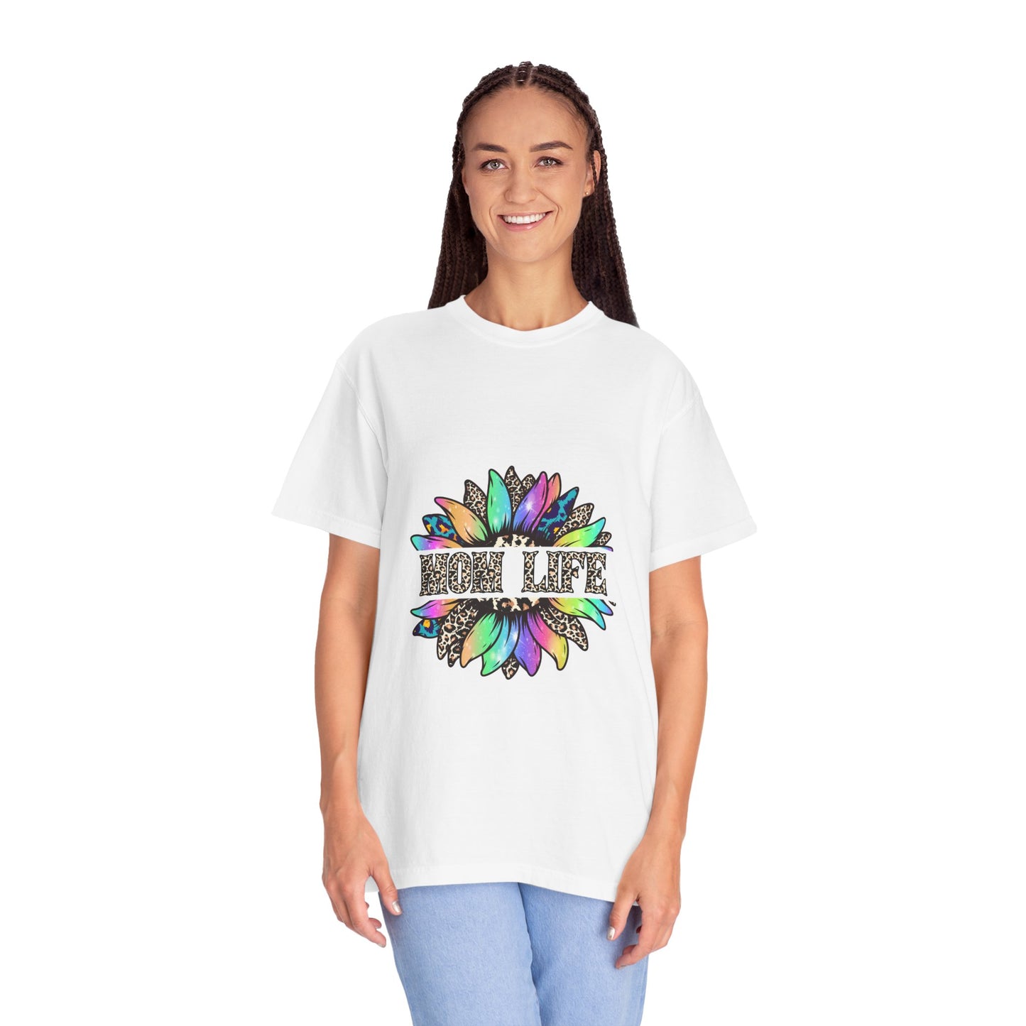 High Life Floral T-Shirt — Colorful Mandala Graphic Tee
