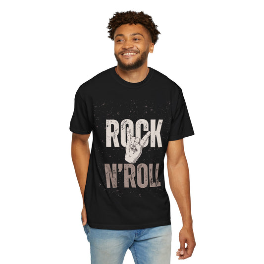 Rock N' Roll Graphic T-Shirt — Vintage Hand Sign Tee