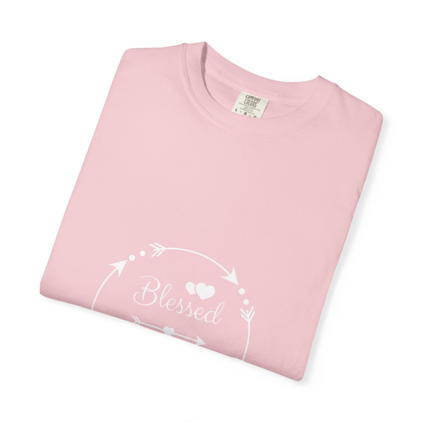 Blessed Mama T-Shirt – Floral Wreath Mother's Day Gift