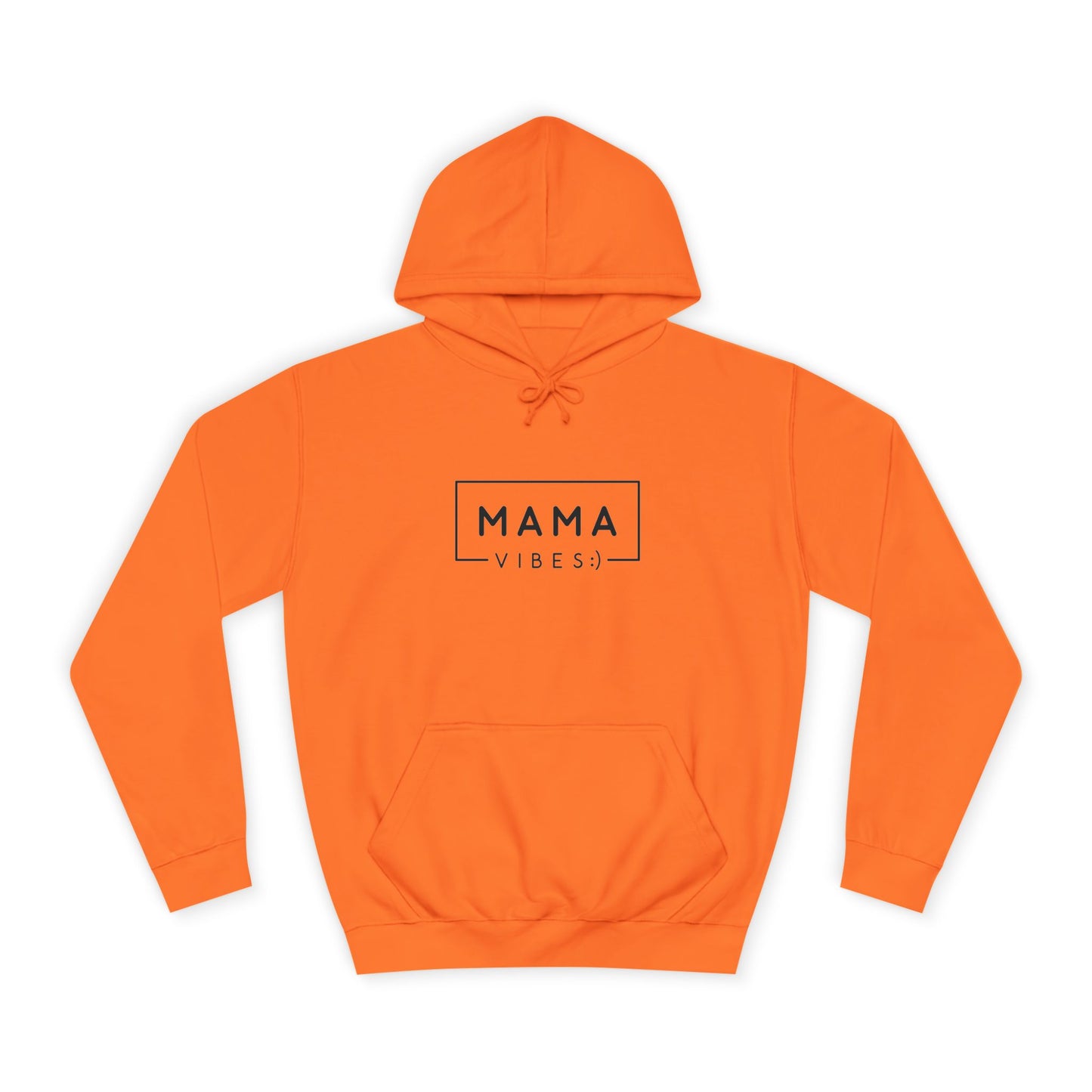 Mama Minimalist Hoodie — Simple 'MAMA' Script Pullover for New Moms & Mother's Day Gift