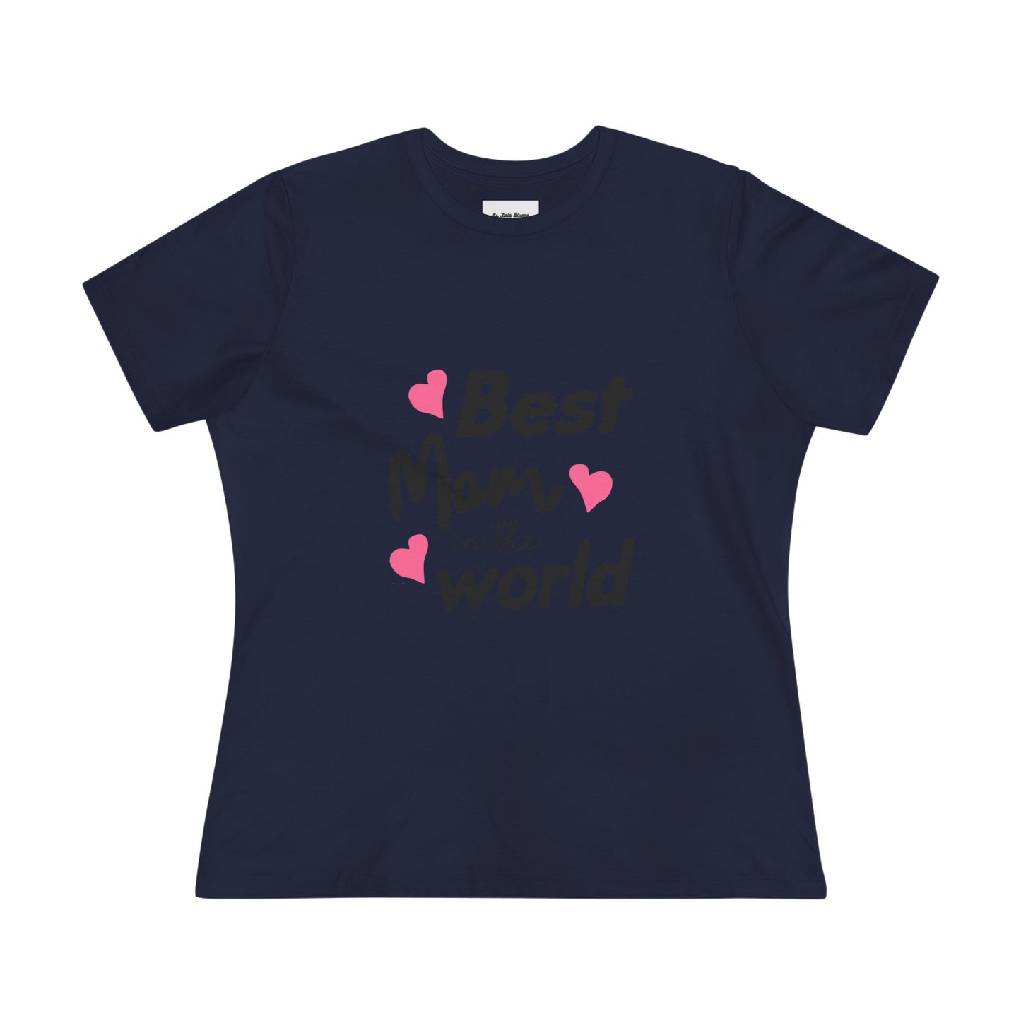 Best Mom in the World Women's Cotton Tee - Perfect Gift for Mother's Day