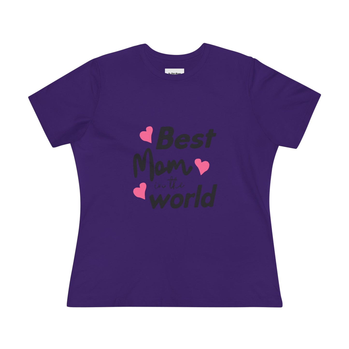 Best Mom in the World Women's Cotton Tee - Perfect Gift for Mother's Day