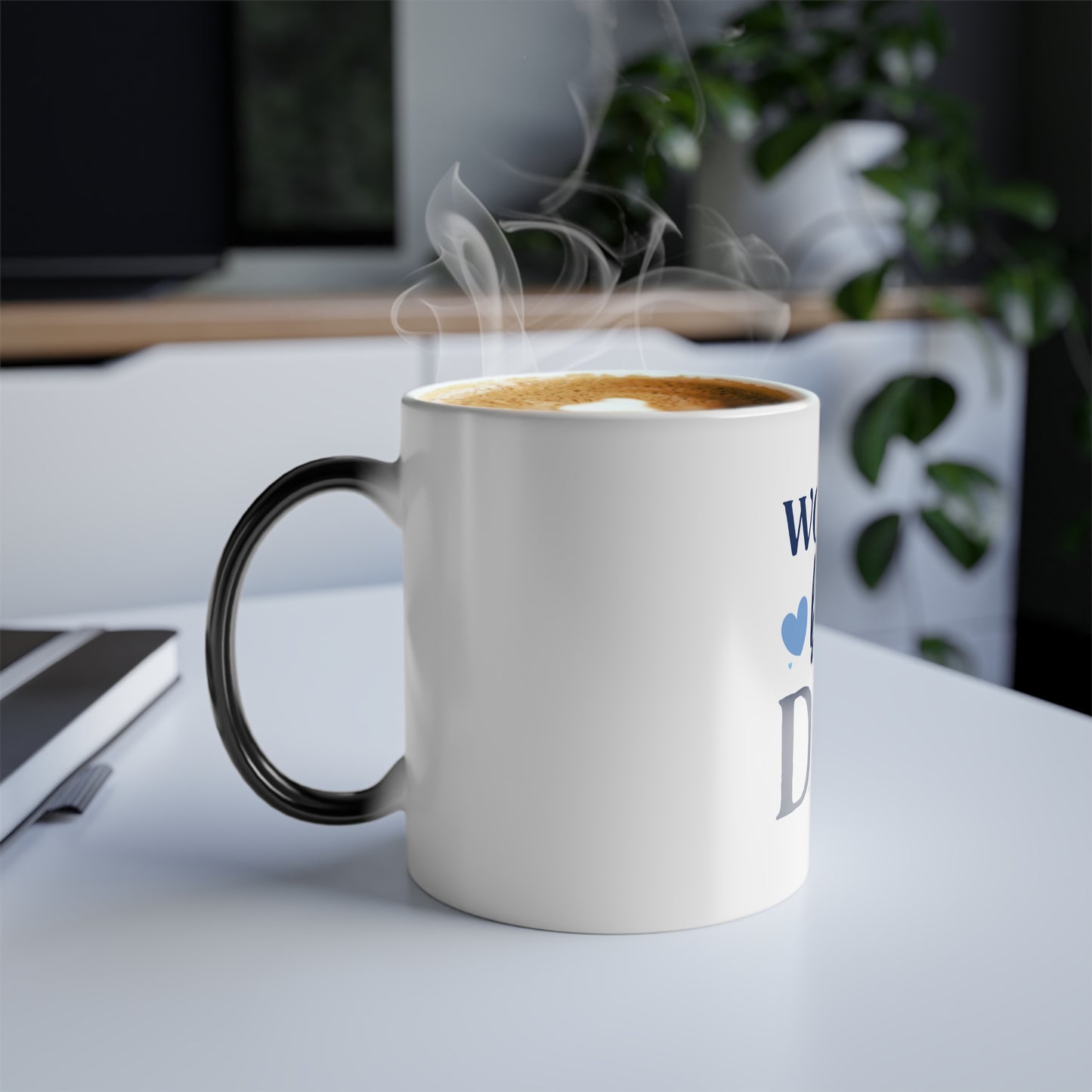 World's Best Dad Color-Changing Mug — 11oz Gift for Father’s Day
