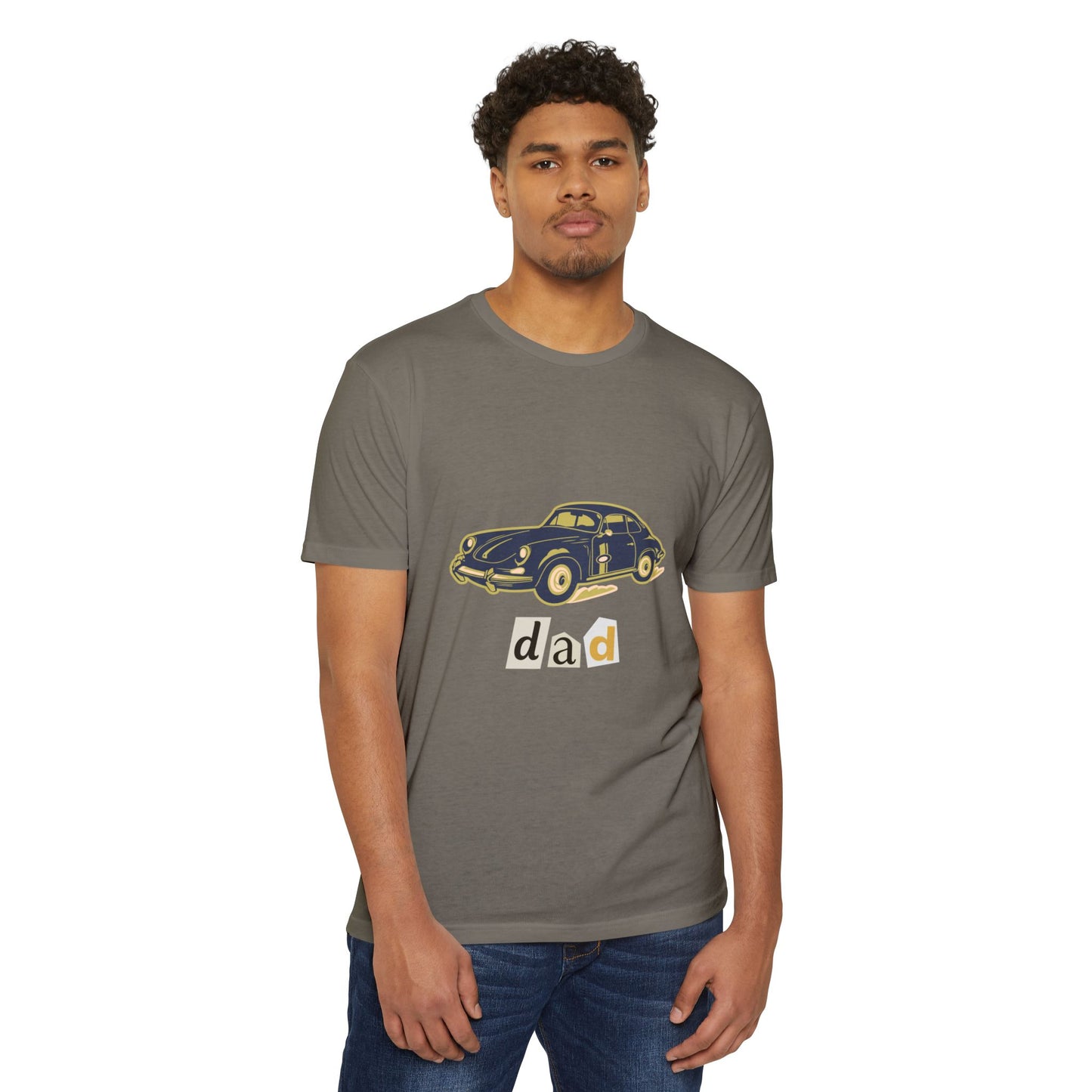 Vintage Car “dad” T‑Shirt — Retro Classic Car Dad Tee (Father’s Day Gift)