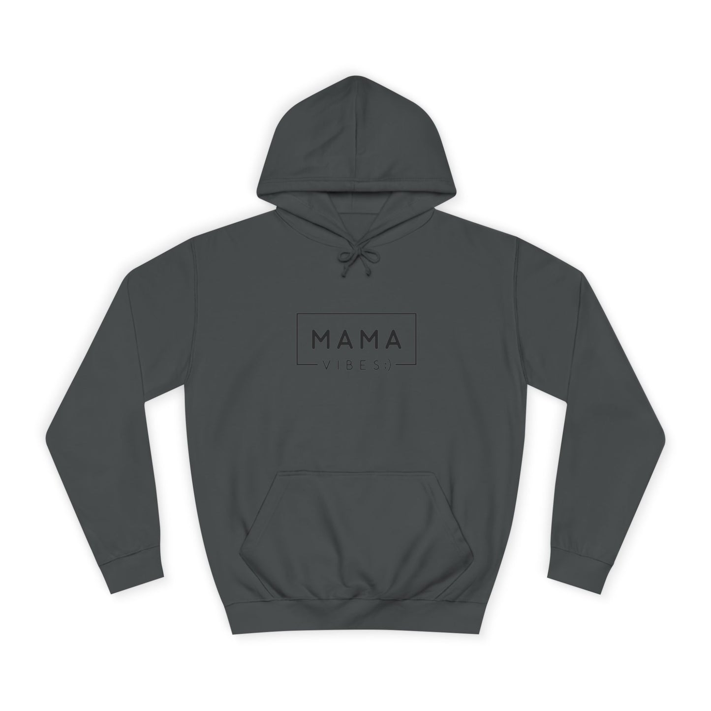 Mama Minimalist Hoodie — Simple 'MAMA' Script Pullover for New Moms & Mother's Day Gift