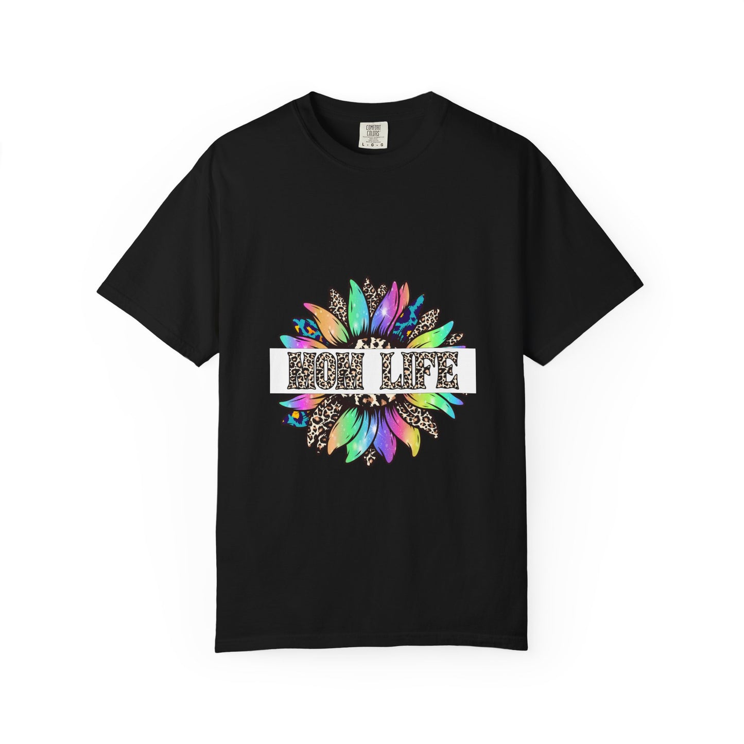 High Life Floral T-Shirt — Colorful Mandala Graphic Tee