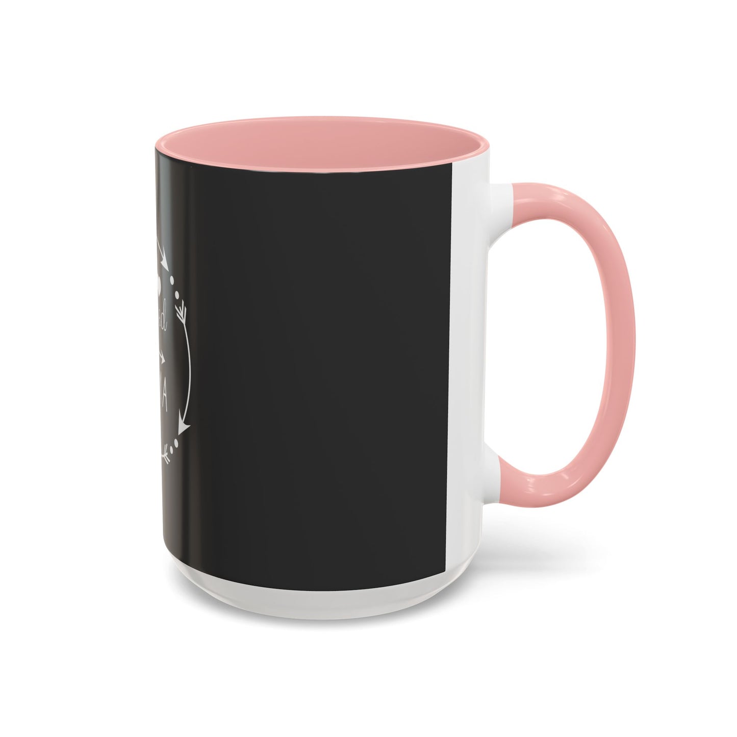 Blessed Mama Accent Coffee Mug – Black 11/15oz Gift for Moms