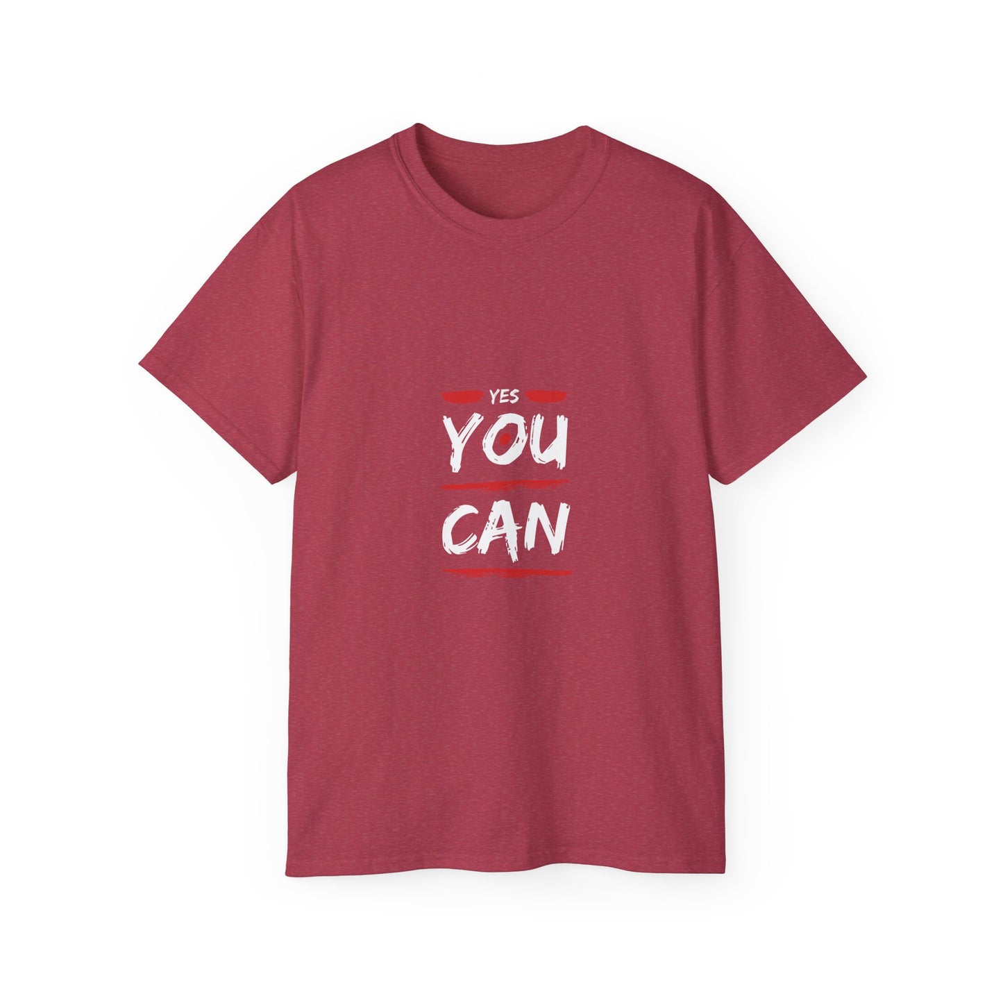 You Can Inspirational Tee — Motivational "Yes You Can" Graphic T-Shirt