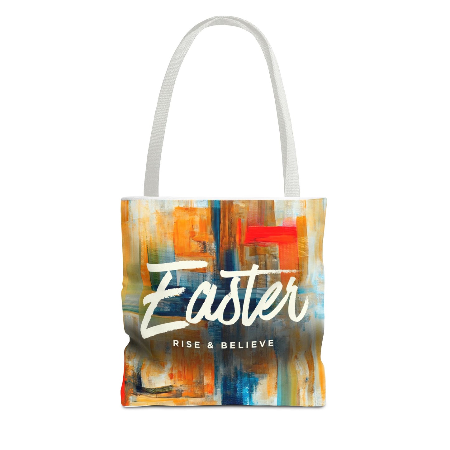 Easter Abstract Art Tote