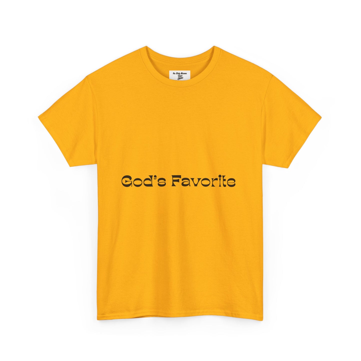 God’s Favorite T-Shirt — Minimal Faith Graphic Tee