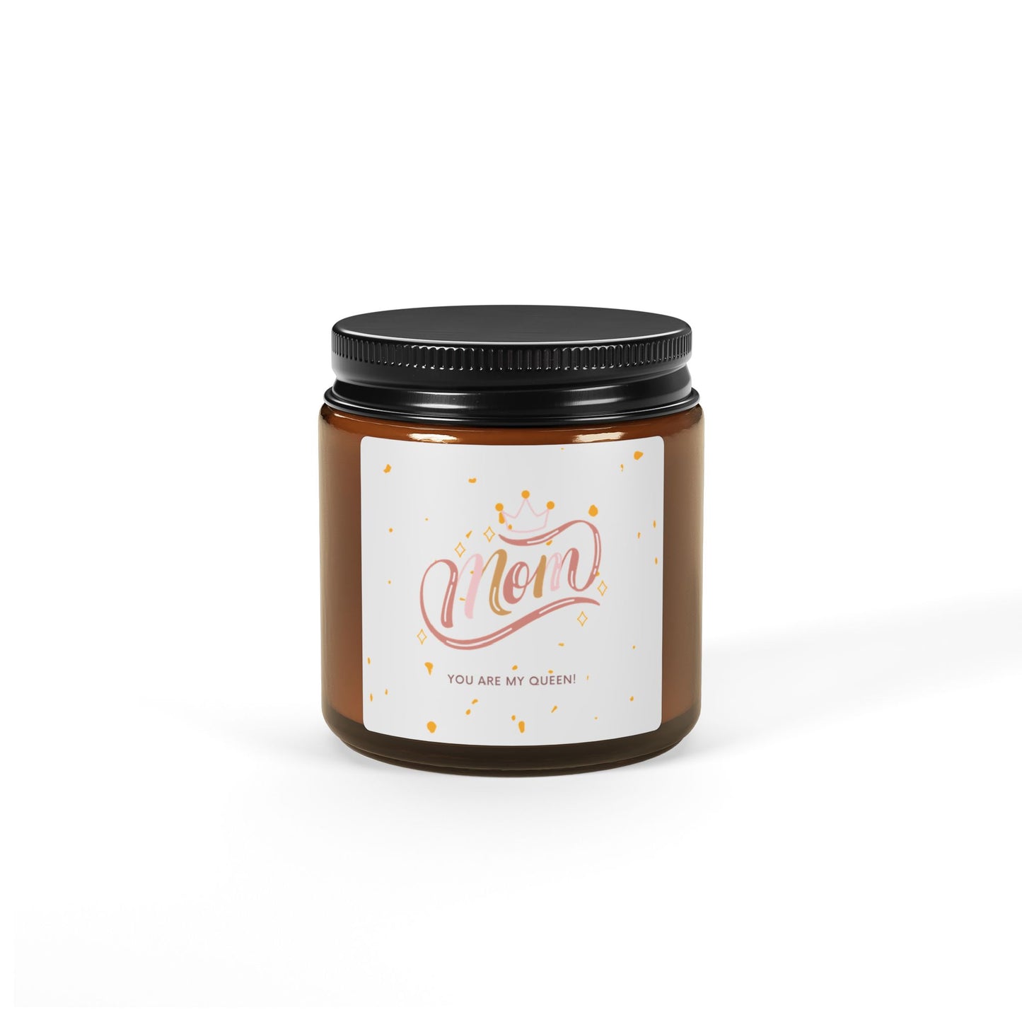 Mom Scented Soy Candle — Amber Jar, ‘You Are My Sunshine’ Gift