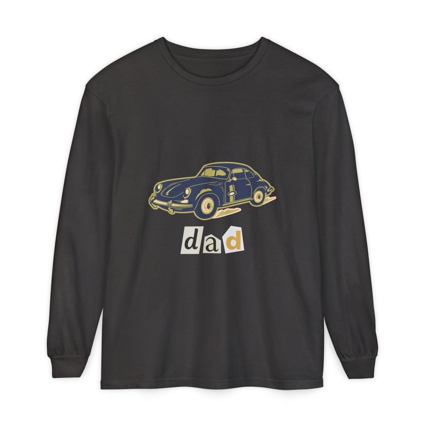 Vintage Car "dad" Long Sleeve T-Shirt