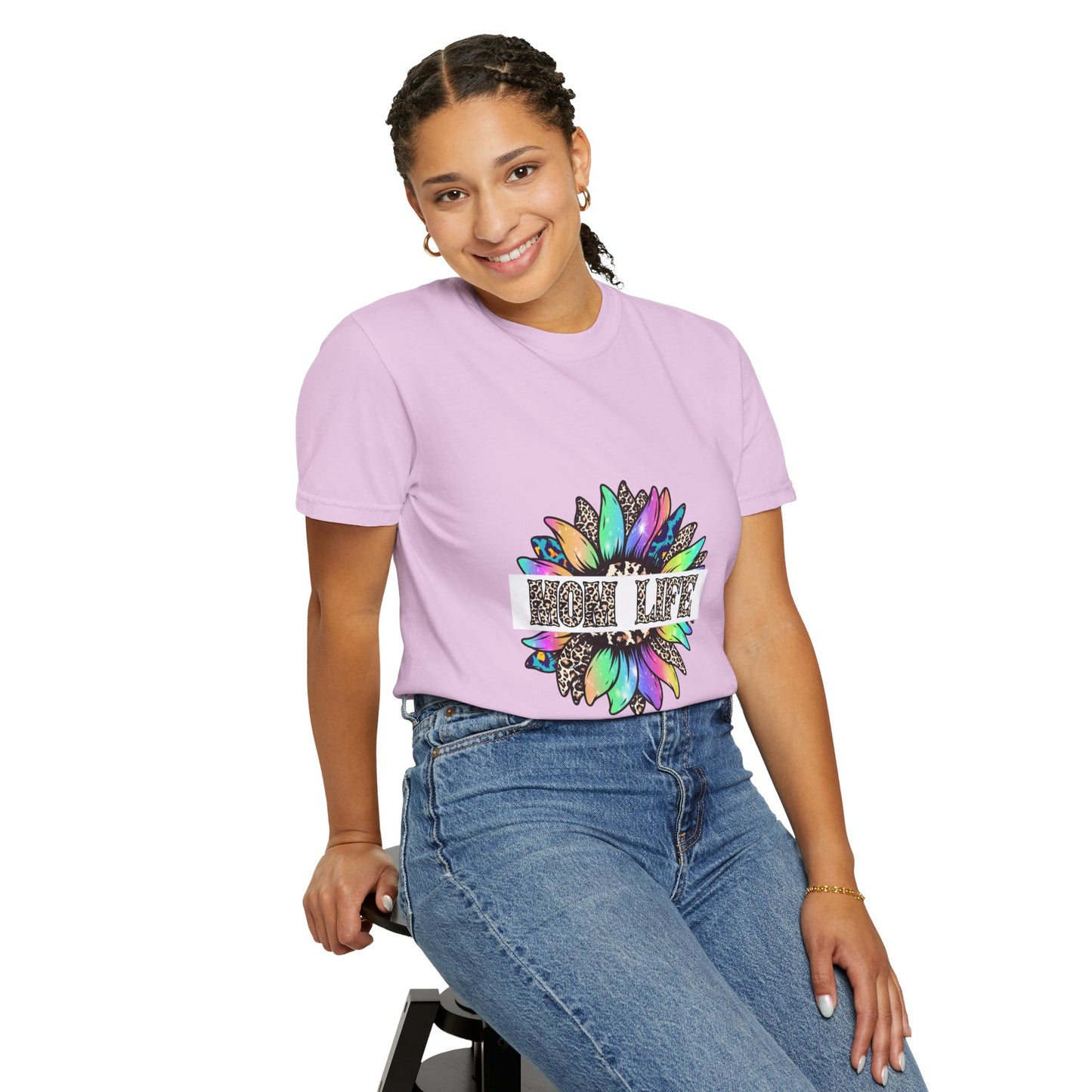High Life Floral T-Shirt — Colorful Mandala Graphic Tee
