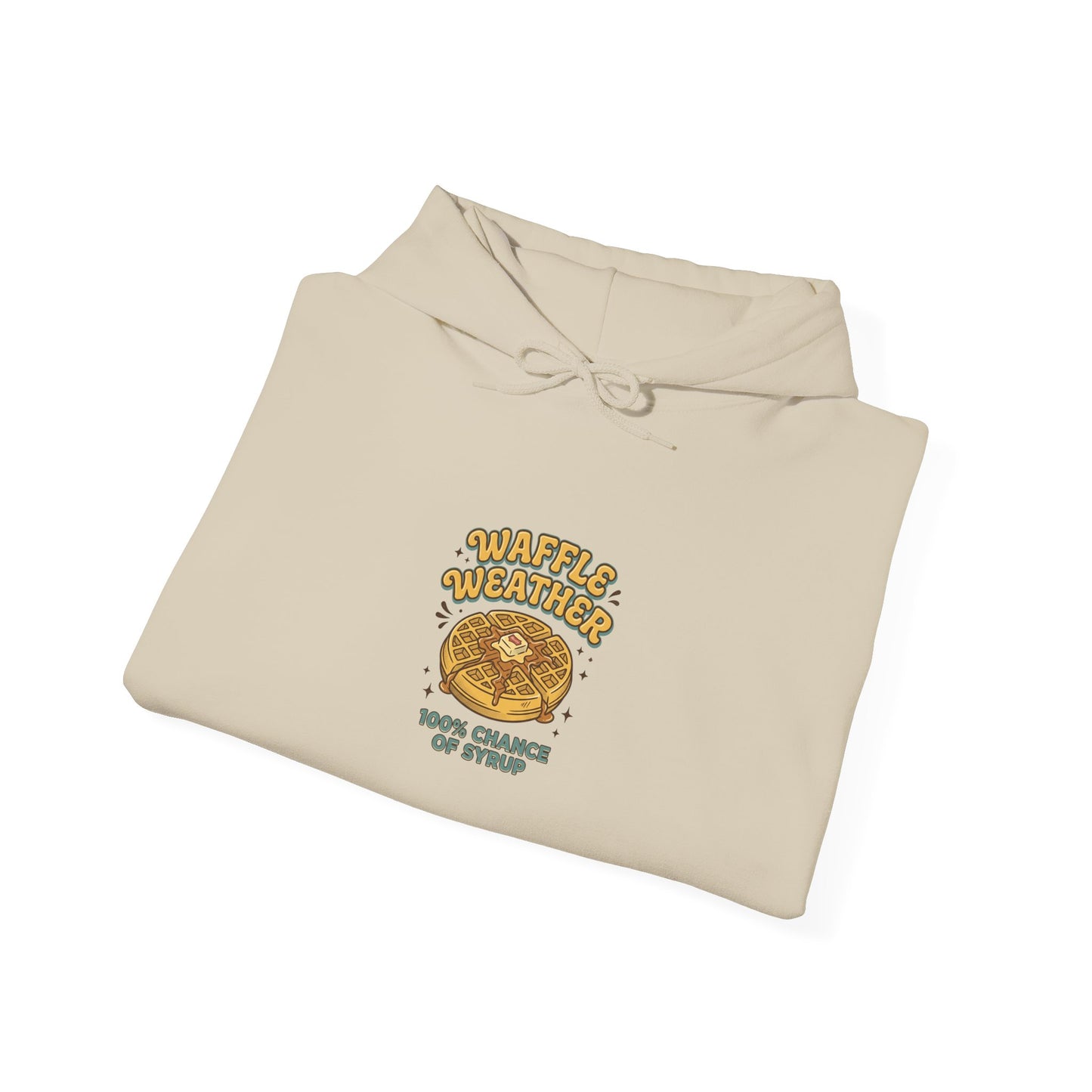 Waffle Breakfast Hoodie | Vintage Food Graphics, Retro Diner Style