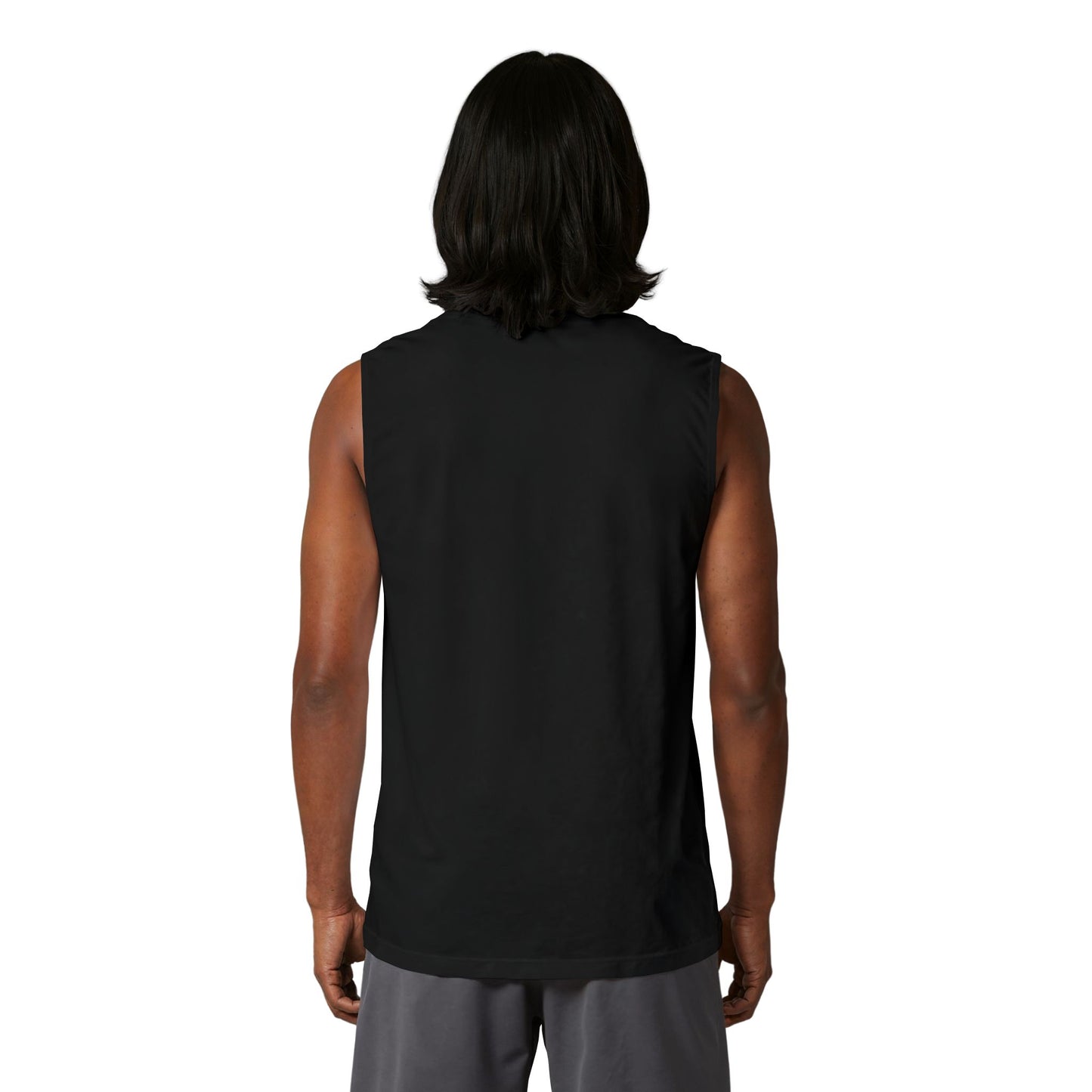 Bro Graffiti Muscle Tank — Neon Streetwear Sleeveless Tee