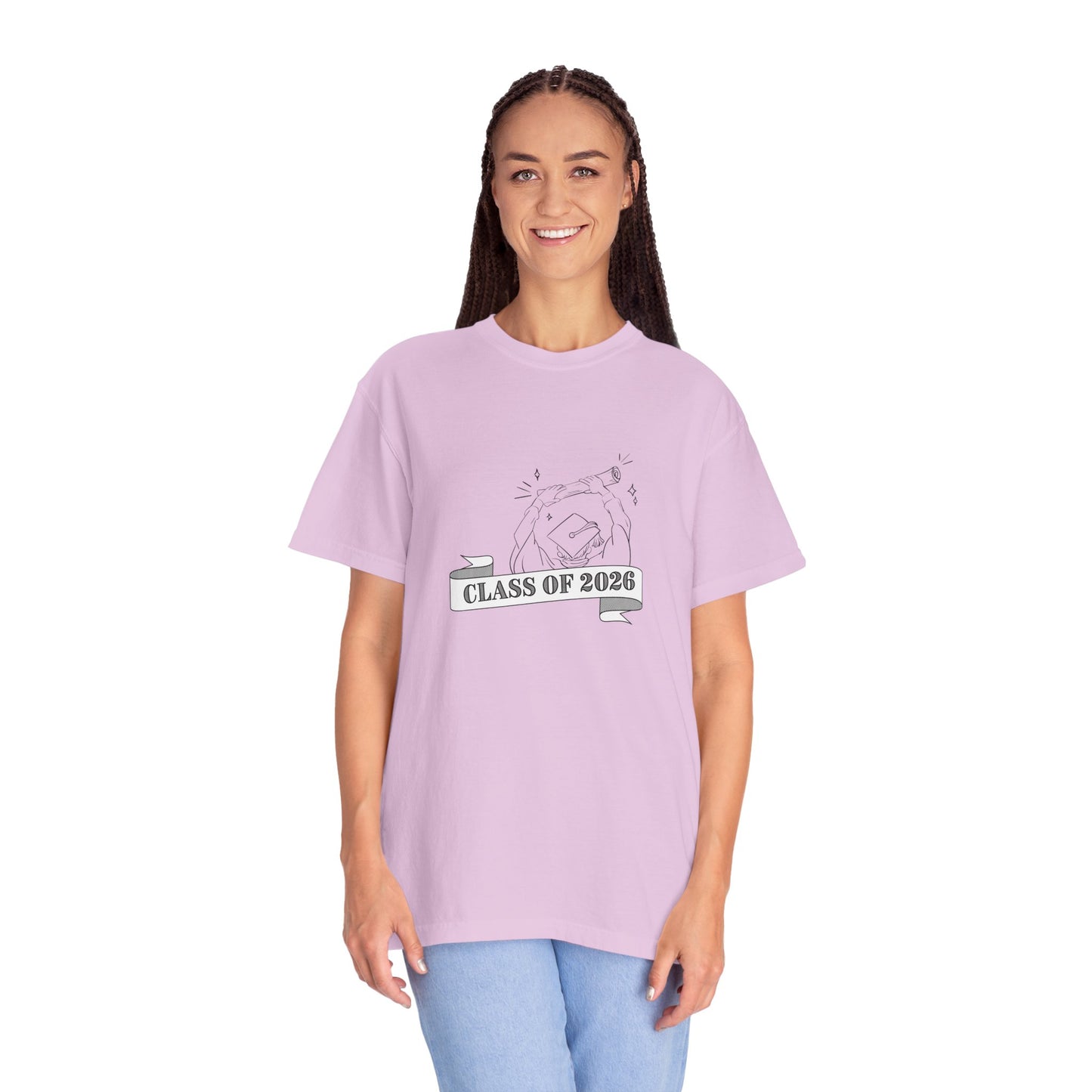 Class of 2026 Graduation T-Shirt — Cap & Banner Senior Tee