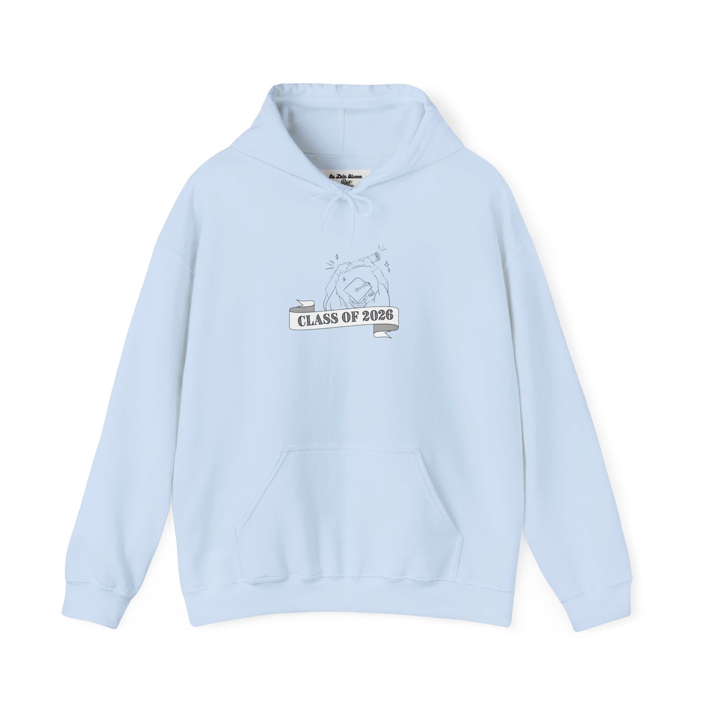 Class of 2026 Hoodie — Minimal Graduation Sweatshirt