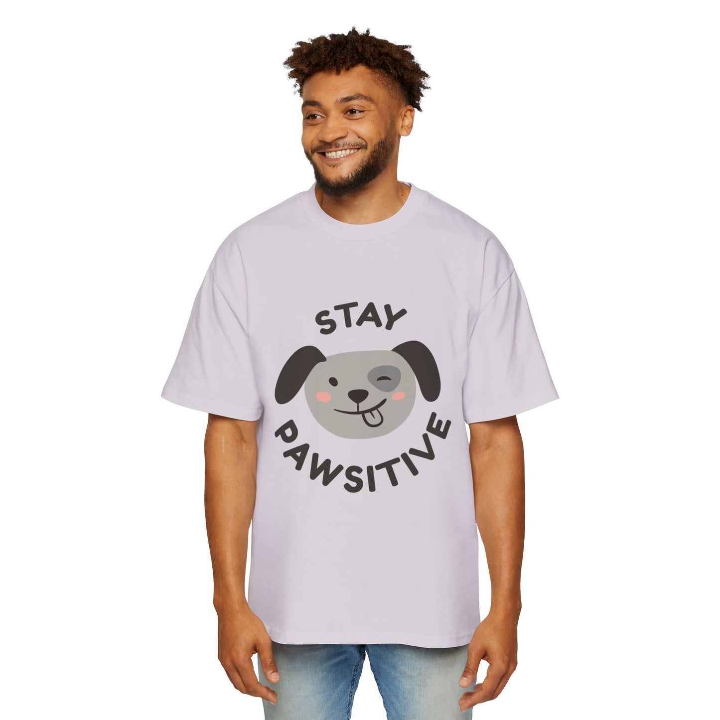 Stay Pawsitive Dog T-Shirt